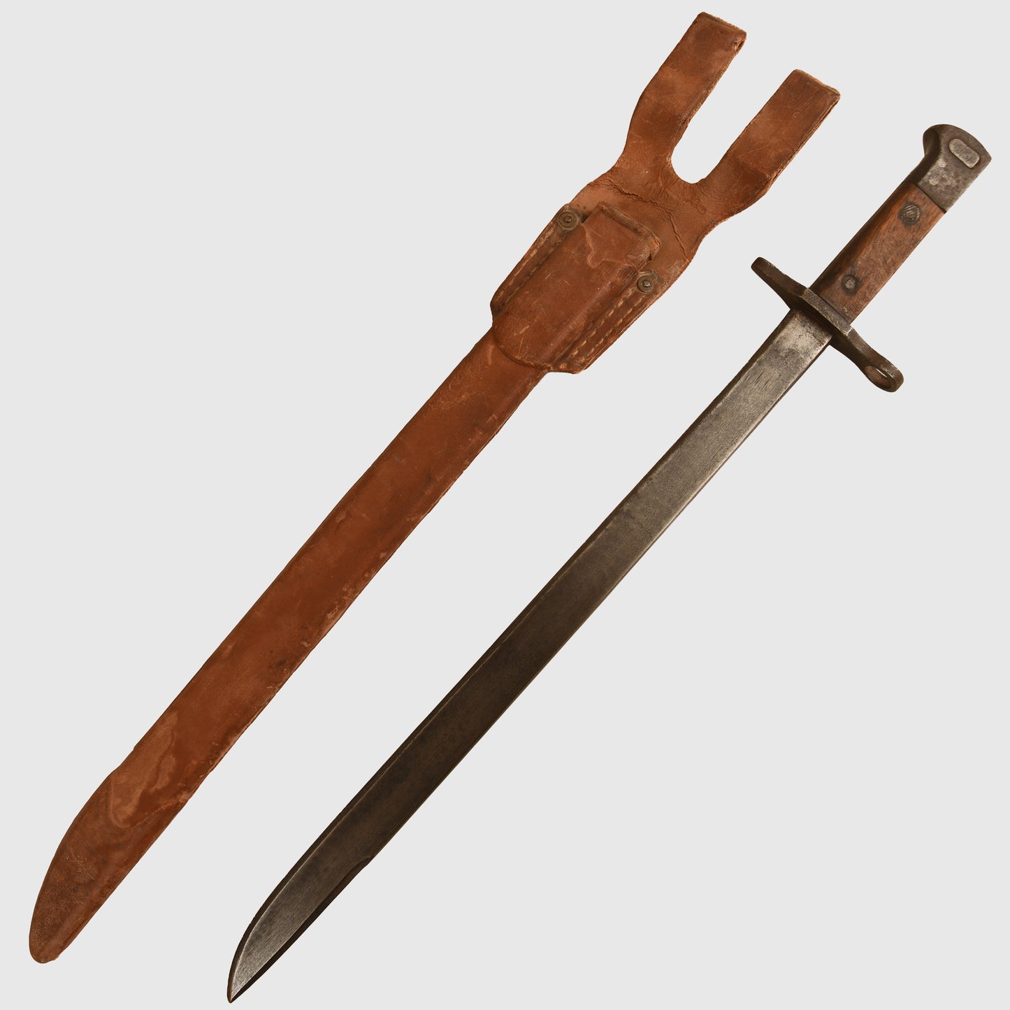 Japanese WWII Rubber Scabbard Arisaka Display Piece