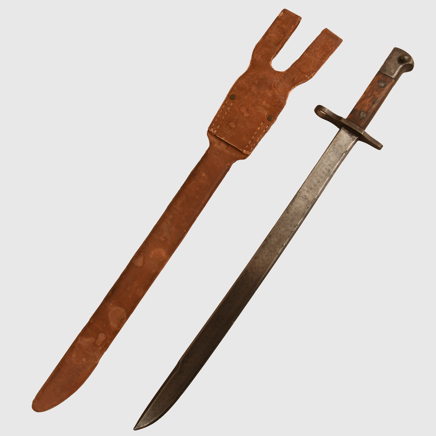 Japanese WWII Rubber Scabbard Arisaka Display Piece