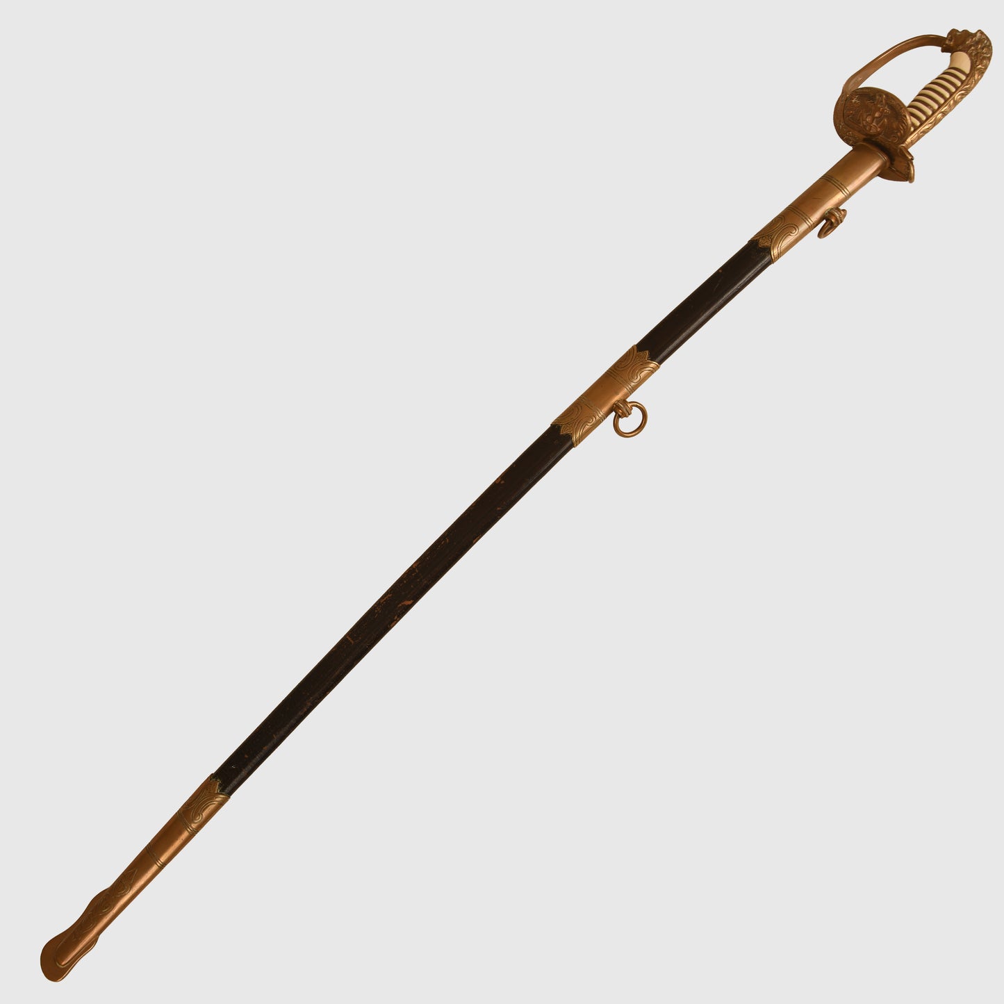 German WWII Navy Officers Display Piece