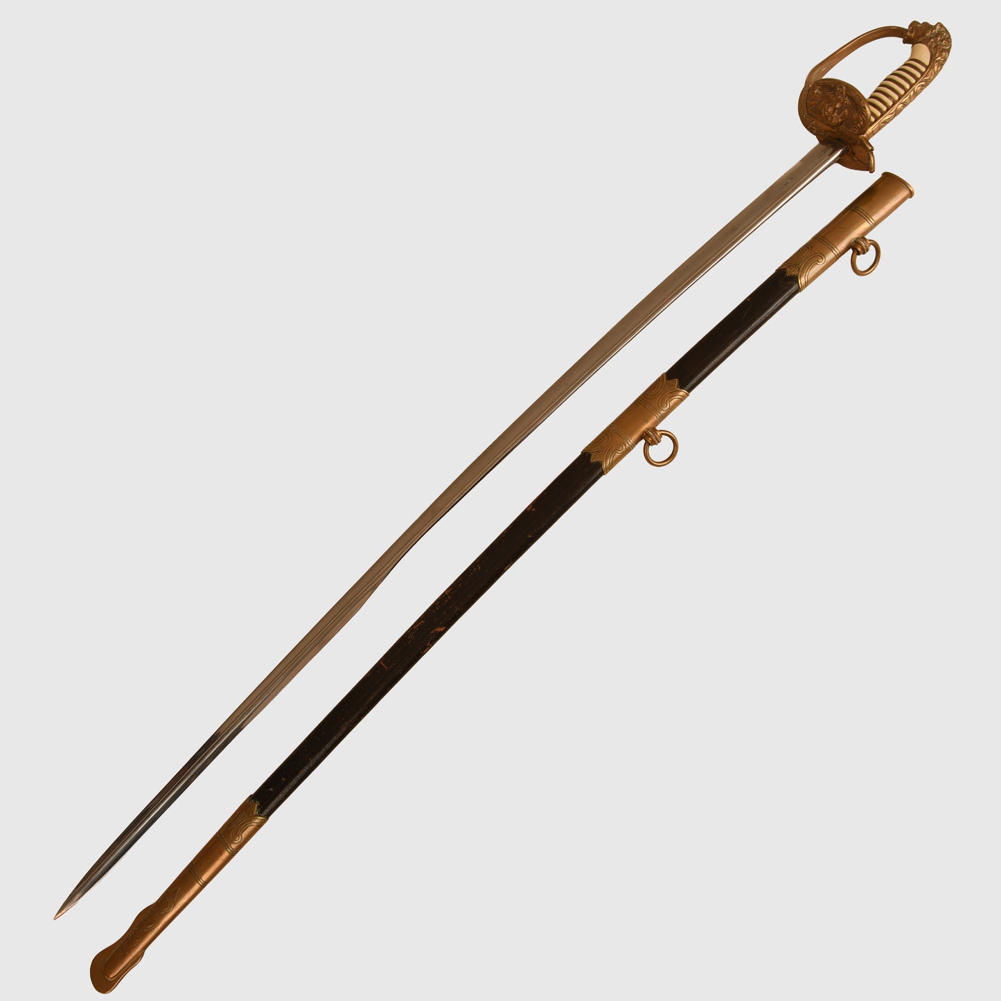 German WWII Navy Officers Display Piece