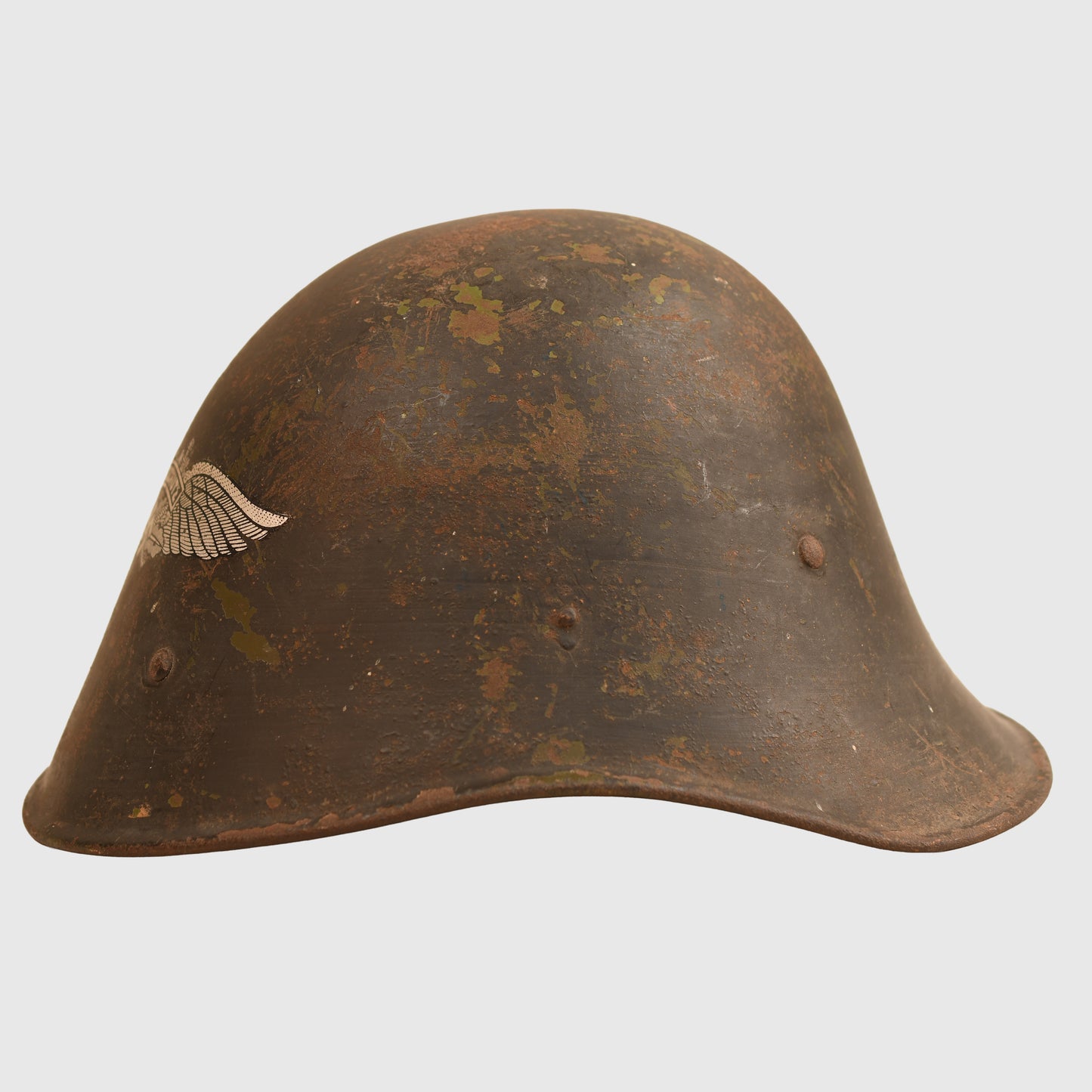 German WWII Dutch Luftschutz Helmet