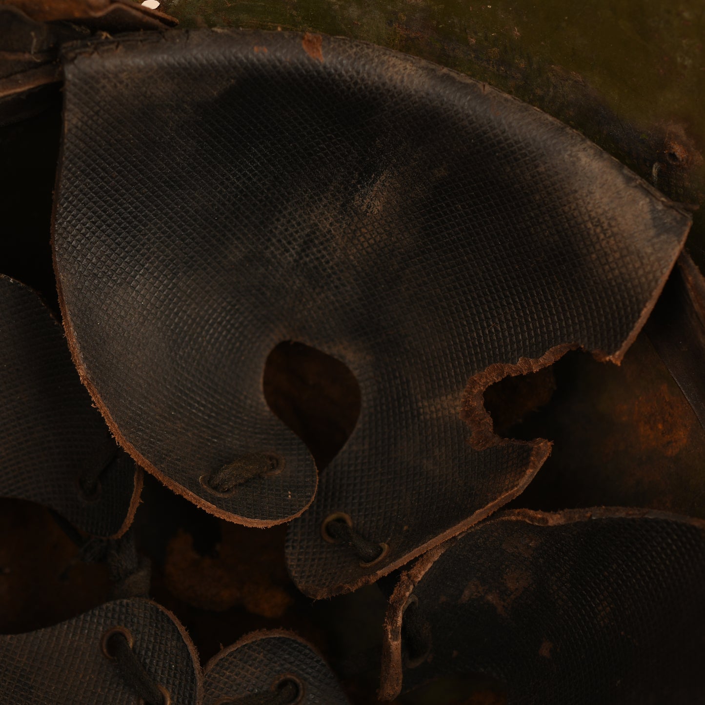 German WWII Dutch Luftschutz Helmet