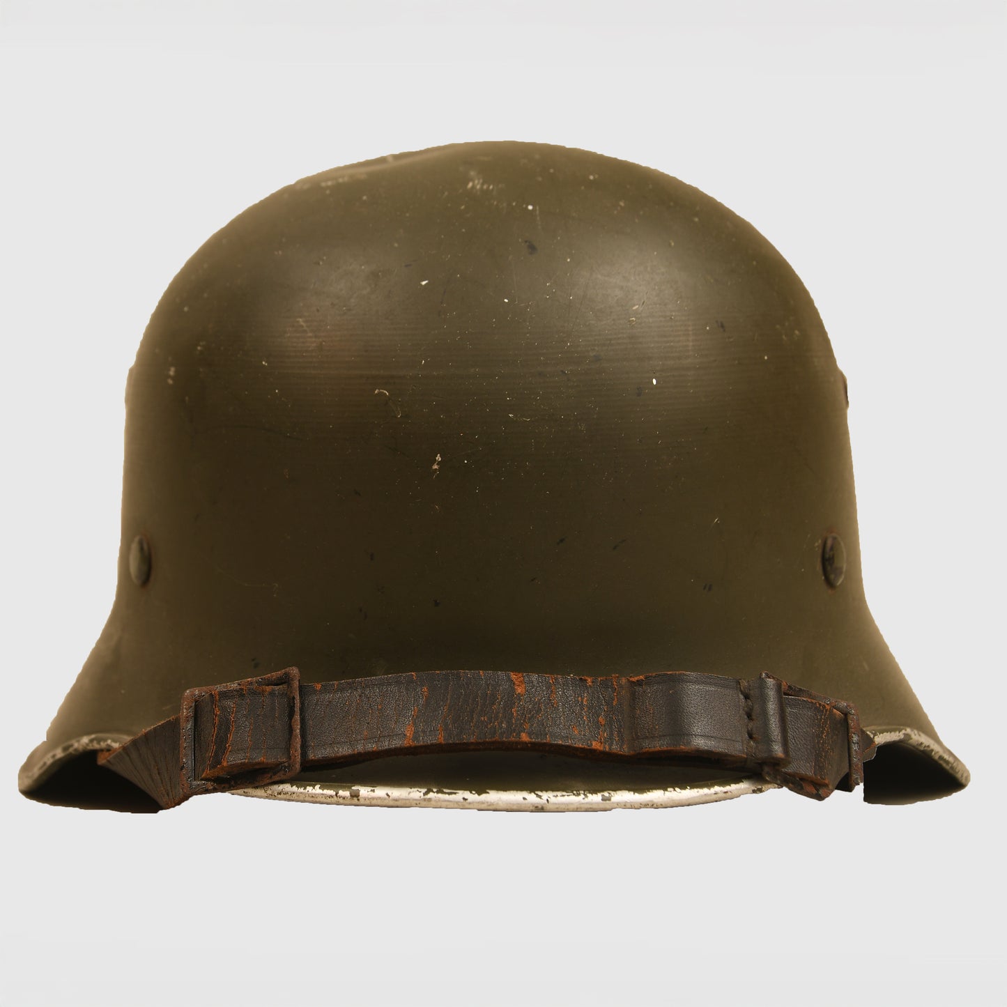German WWII Army Aluminium Officers Parade Helmet