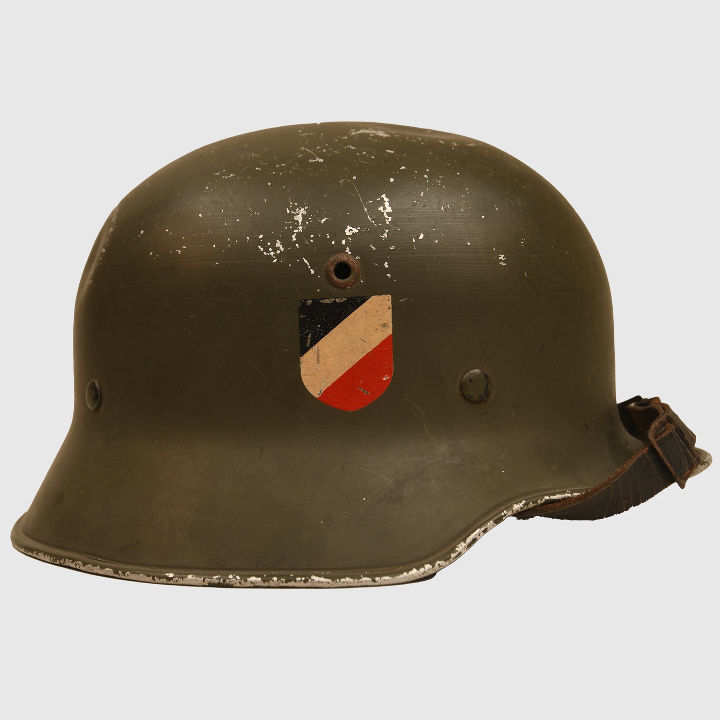 German WWII Army Aluminium Officers Parade Helmet