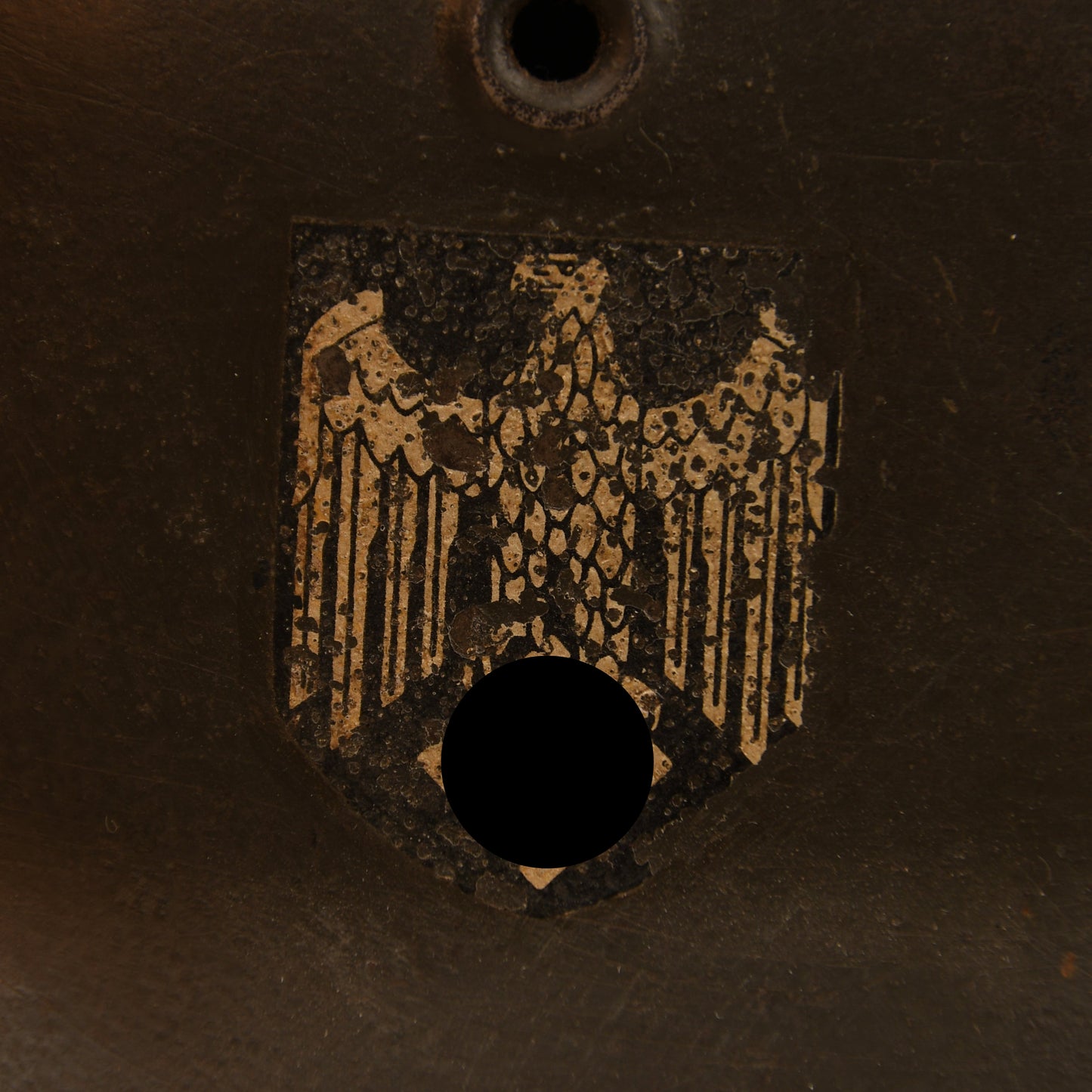 German WWII M40 Army Single Decal Combat Helmet