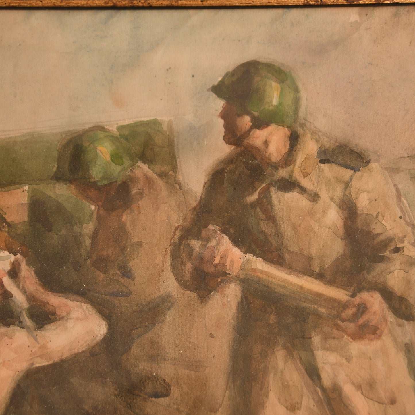 Russian WWII Watercolour