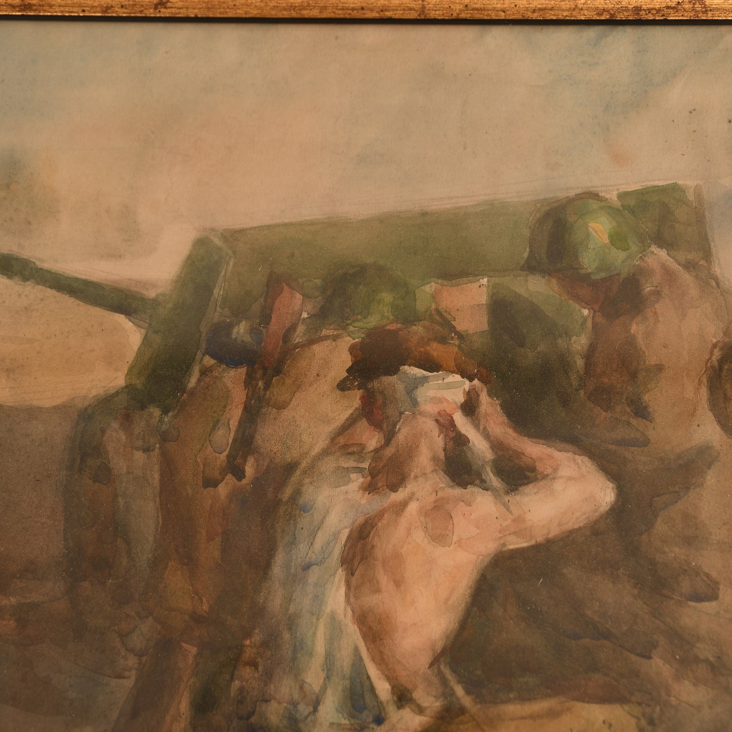 Russian WWII Watercolour