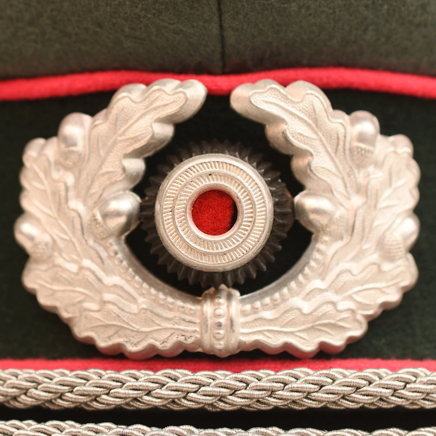 German WWII Panzer Officers Visor Cap