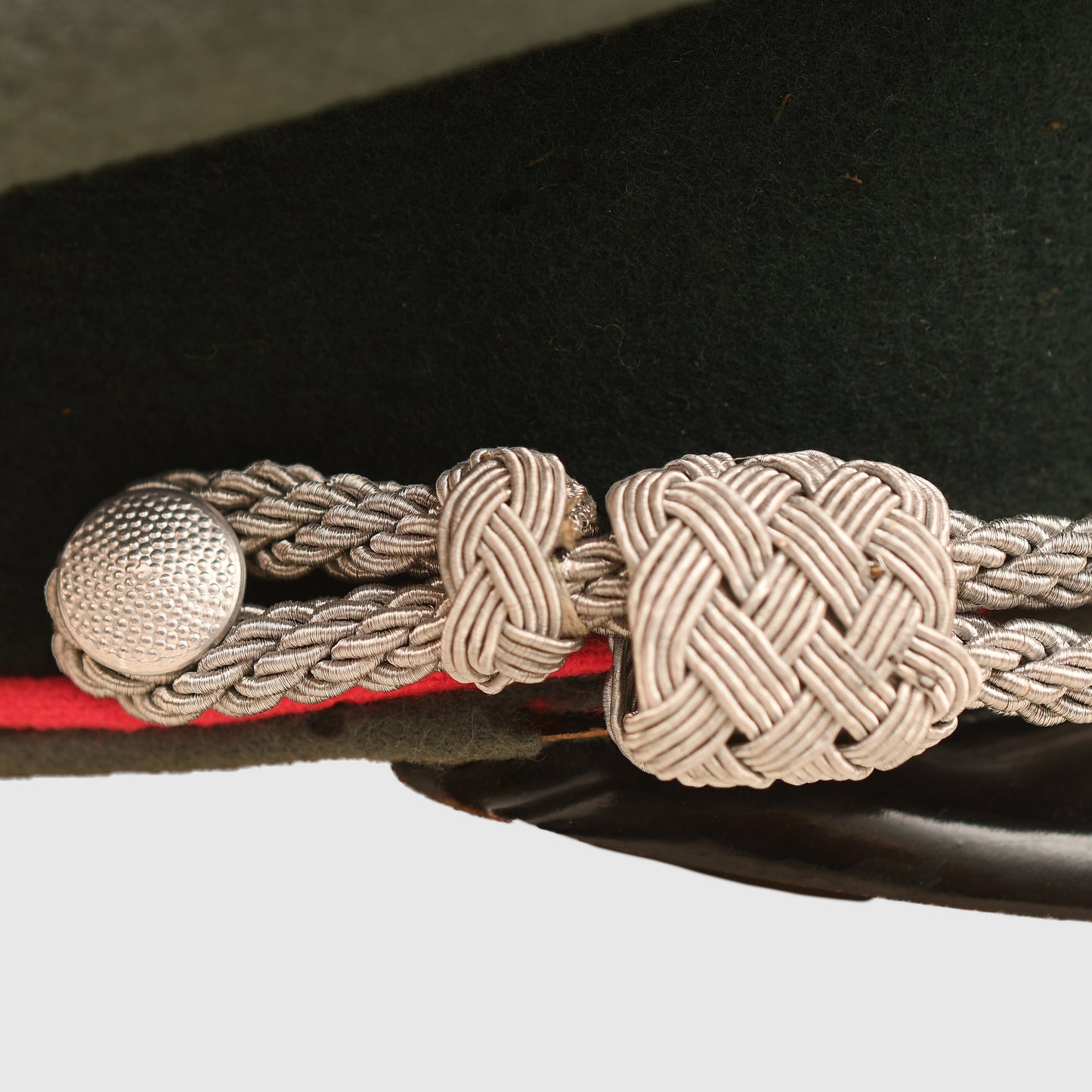 German WWII Panzer Officers Visor Cap