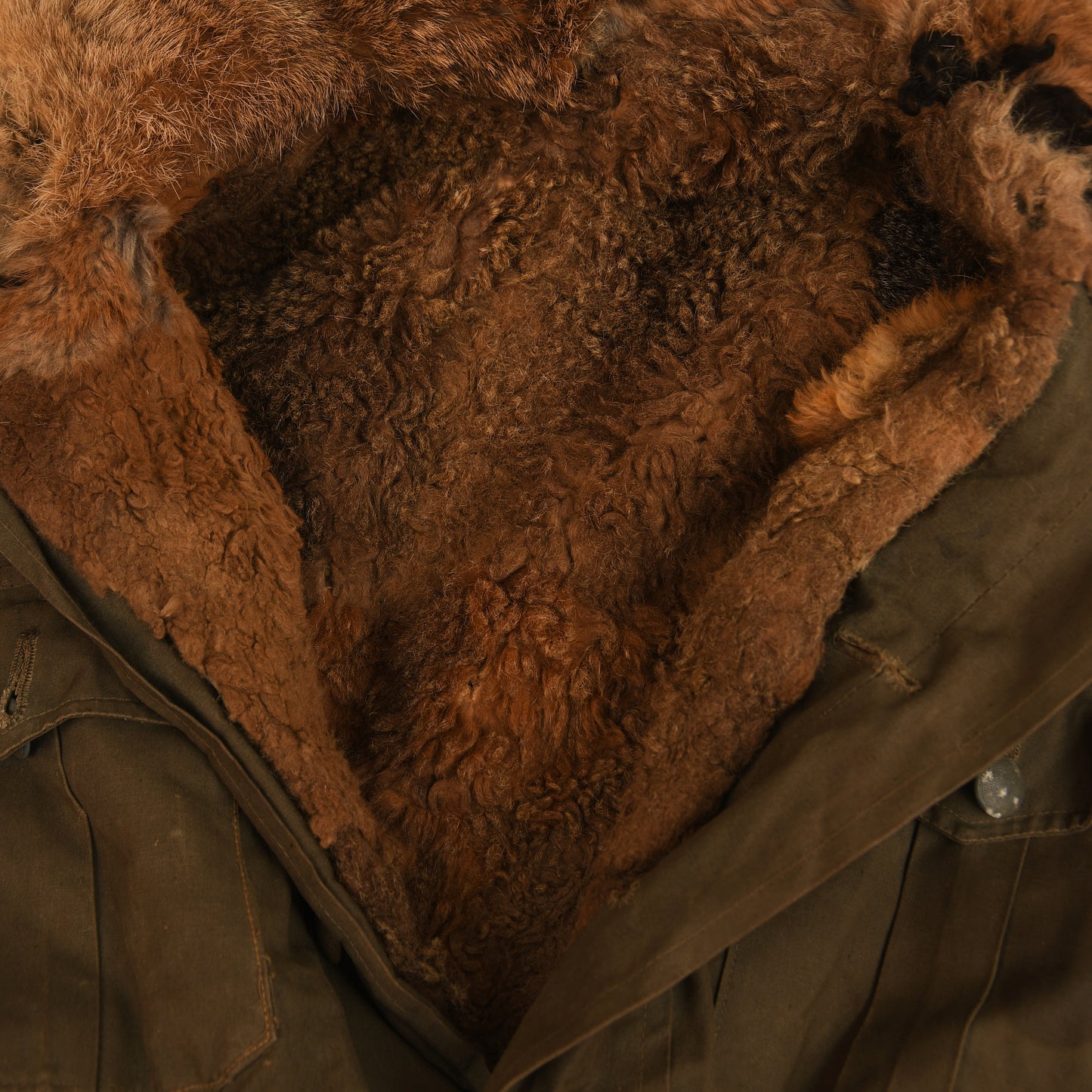 German WWII Waffen SS Grey Winter Parka