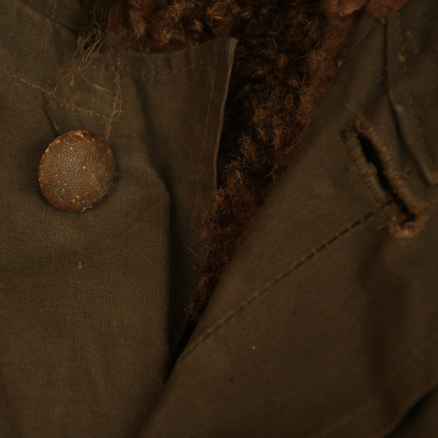 German WWII Waffen SS Grey Winter Parka