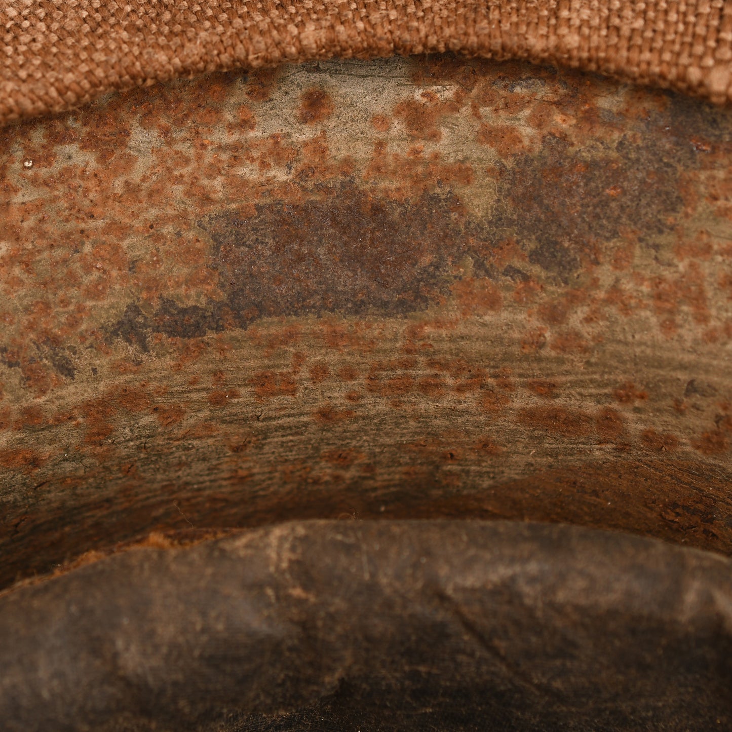 British WWI Rimless Brodie Helmet with Cover