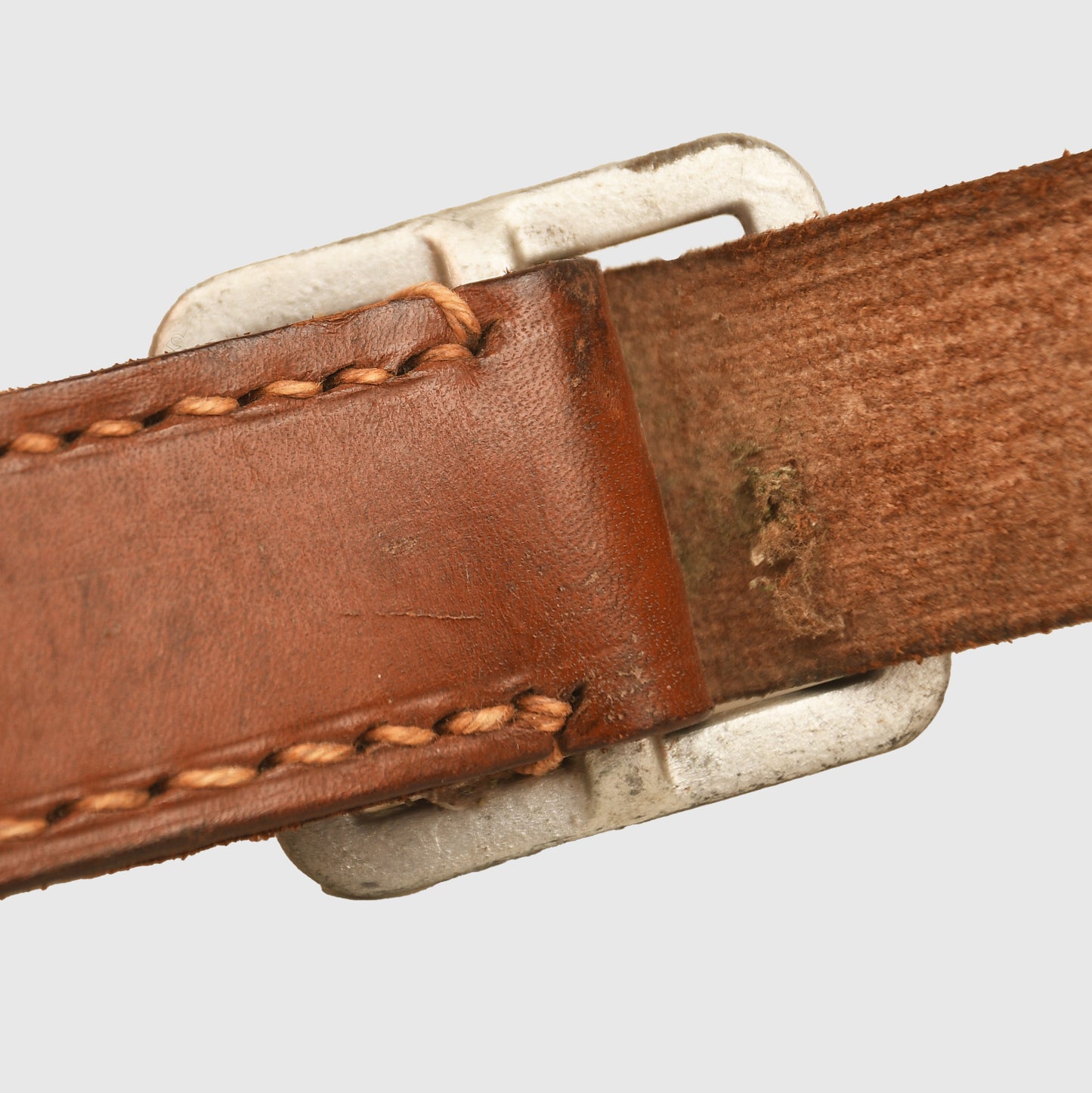German WWII Hitler Youth Leader’s Waist Belt and Cross Strap Rig