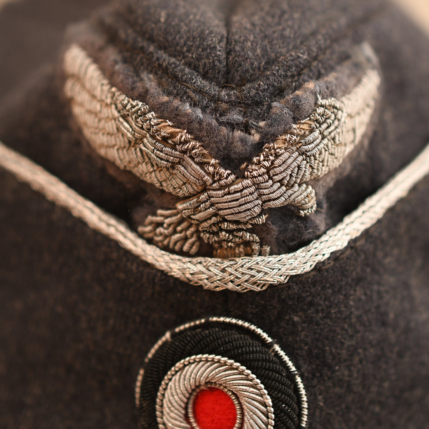 German WWII Luftwaffe Officers Overseas Cap