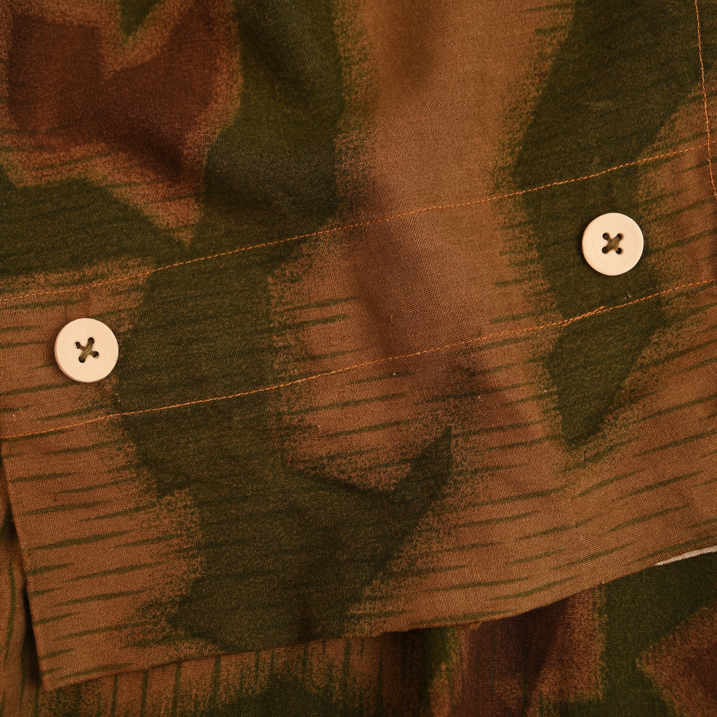 German WWII Army Tan and Water Camouflage Smock