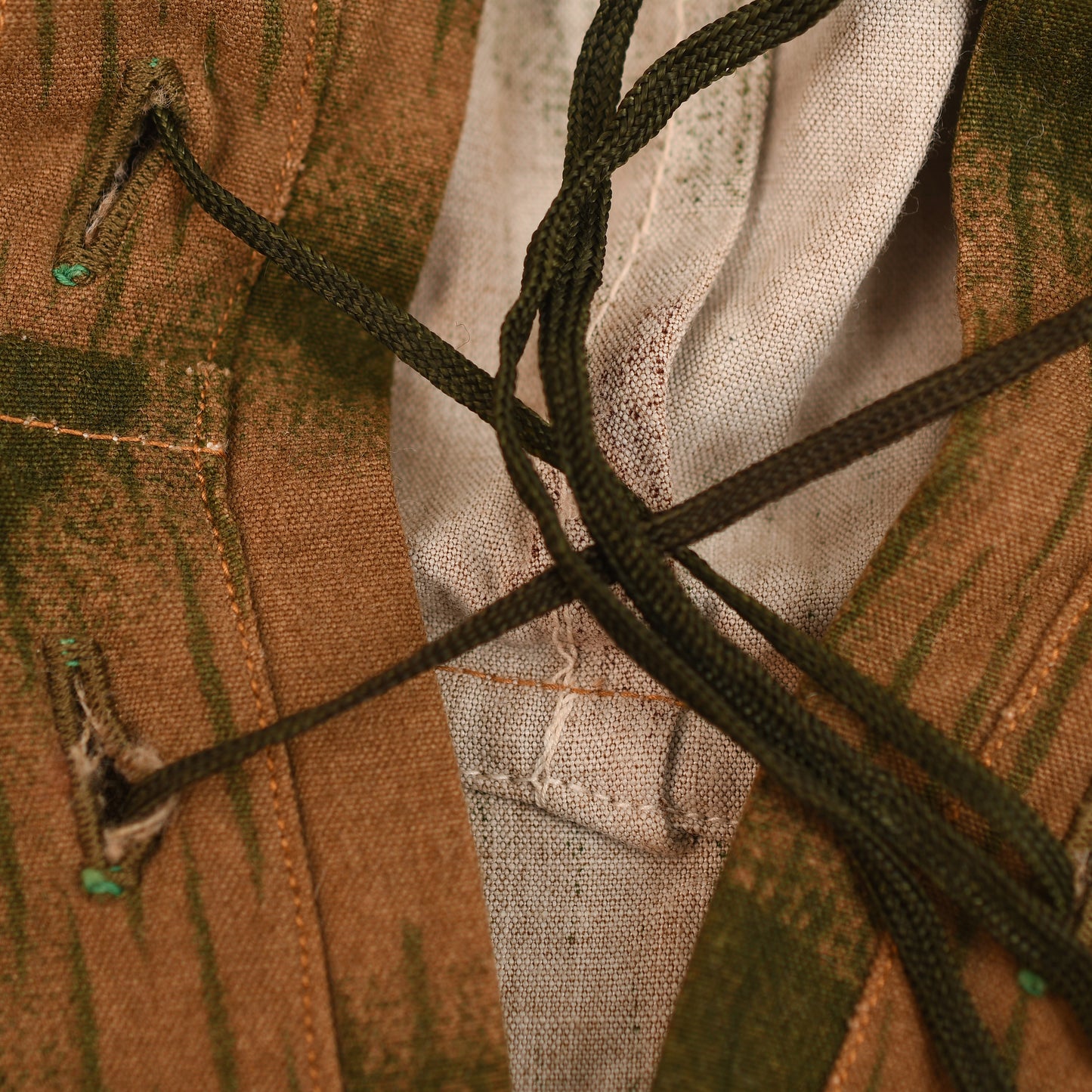 German WWII Army Tan and Water Camouflage Smock