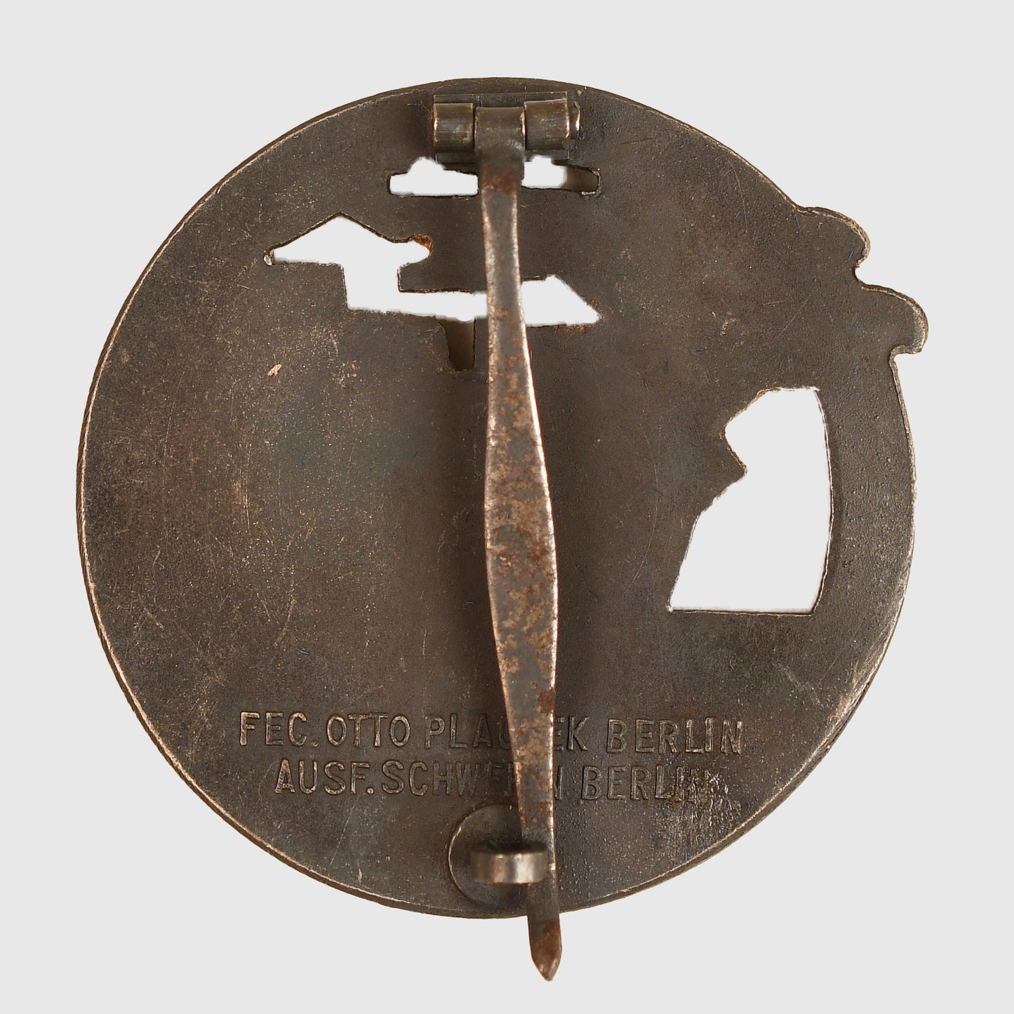 German WWII Kriegsmarine Blockade Breaker Badge and Miniature