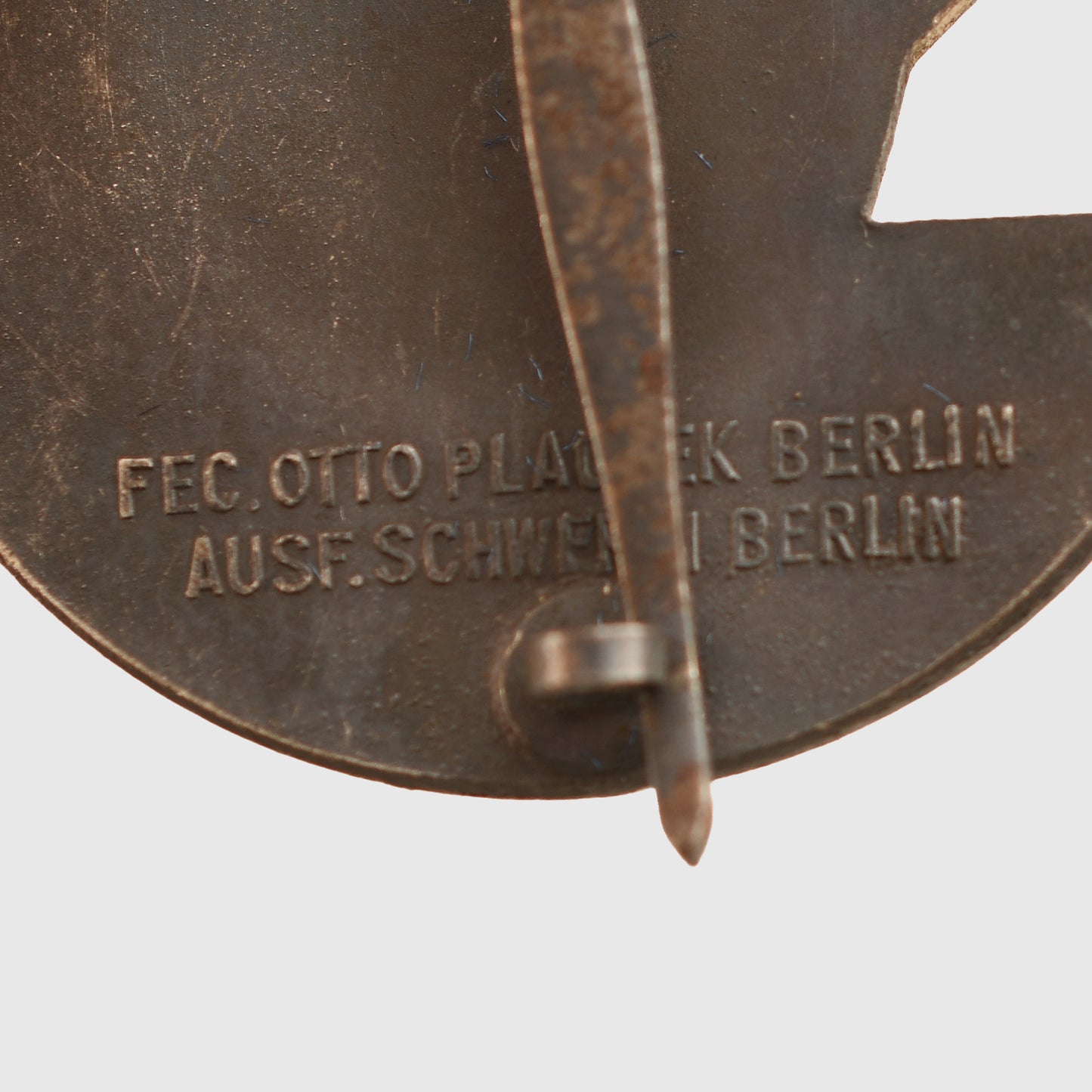 German WWII Kriegsmarine Blockade Breaker Badge and Miniature