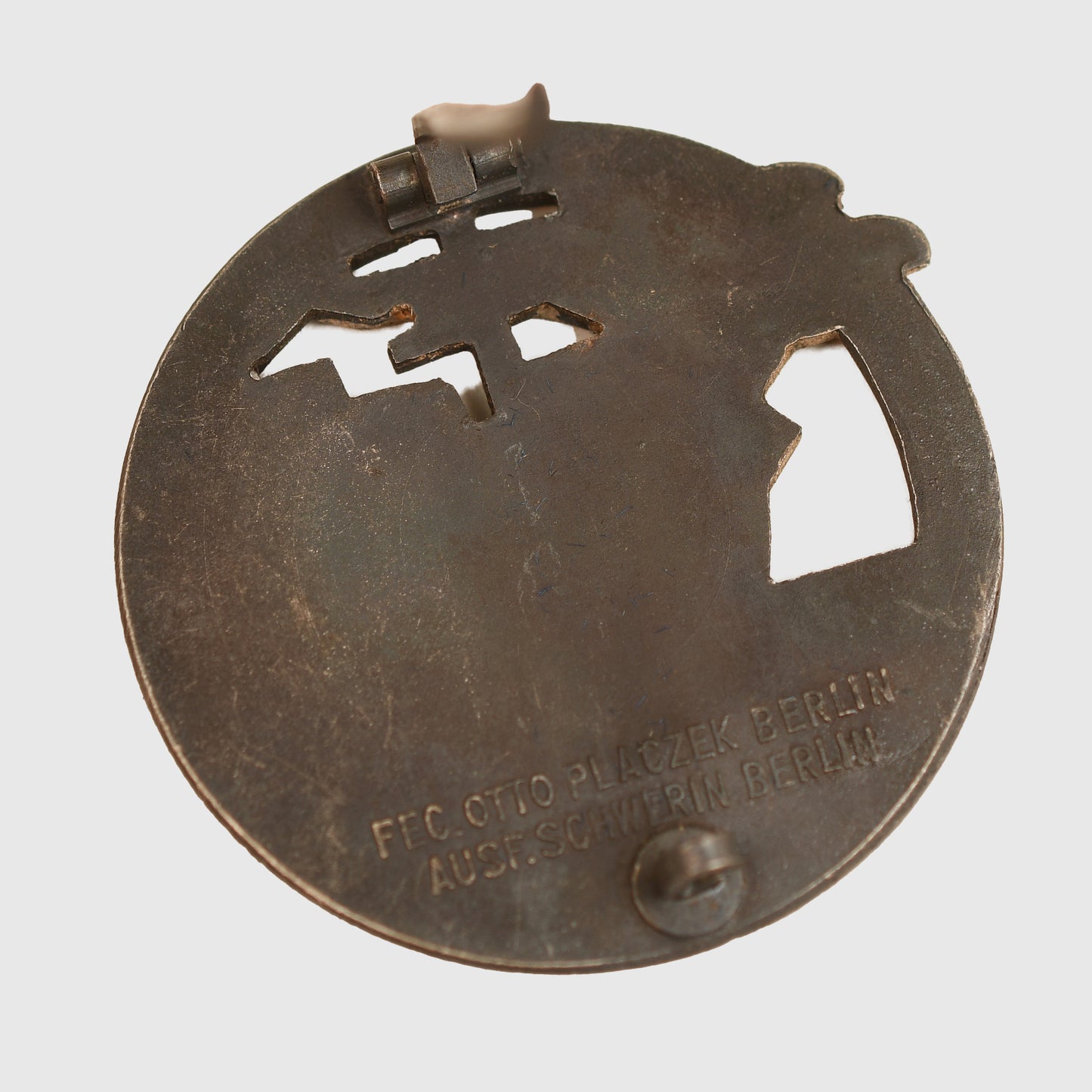 German WWII Kriegsmarine Blockade Breaker Badge and Miniature