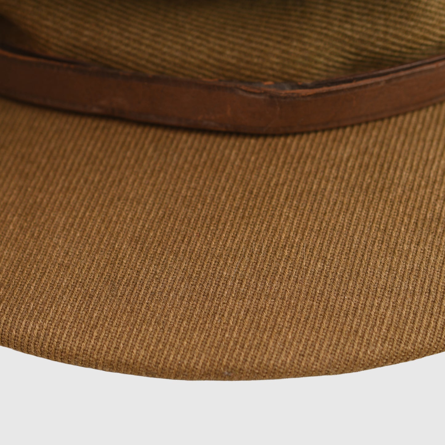 BRITISH WWI OFFICERS TRENCH FLOPPY CAP - DEPOT ISSUED