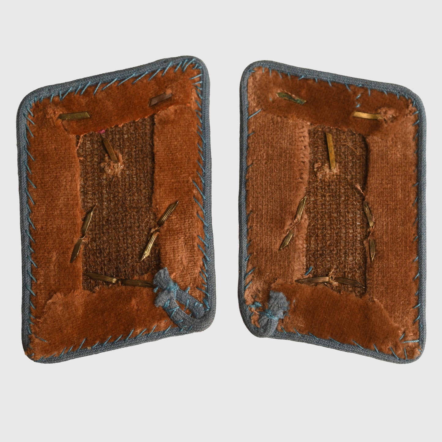 GERMAN WWII NSDAP EINSATZLEITER COLLAR PATCHES