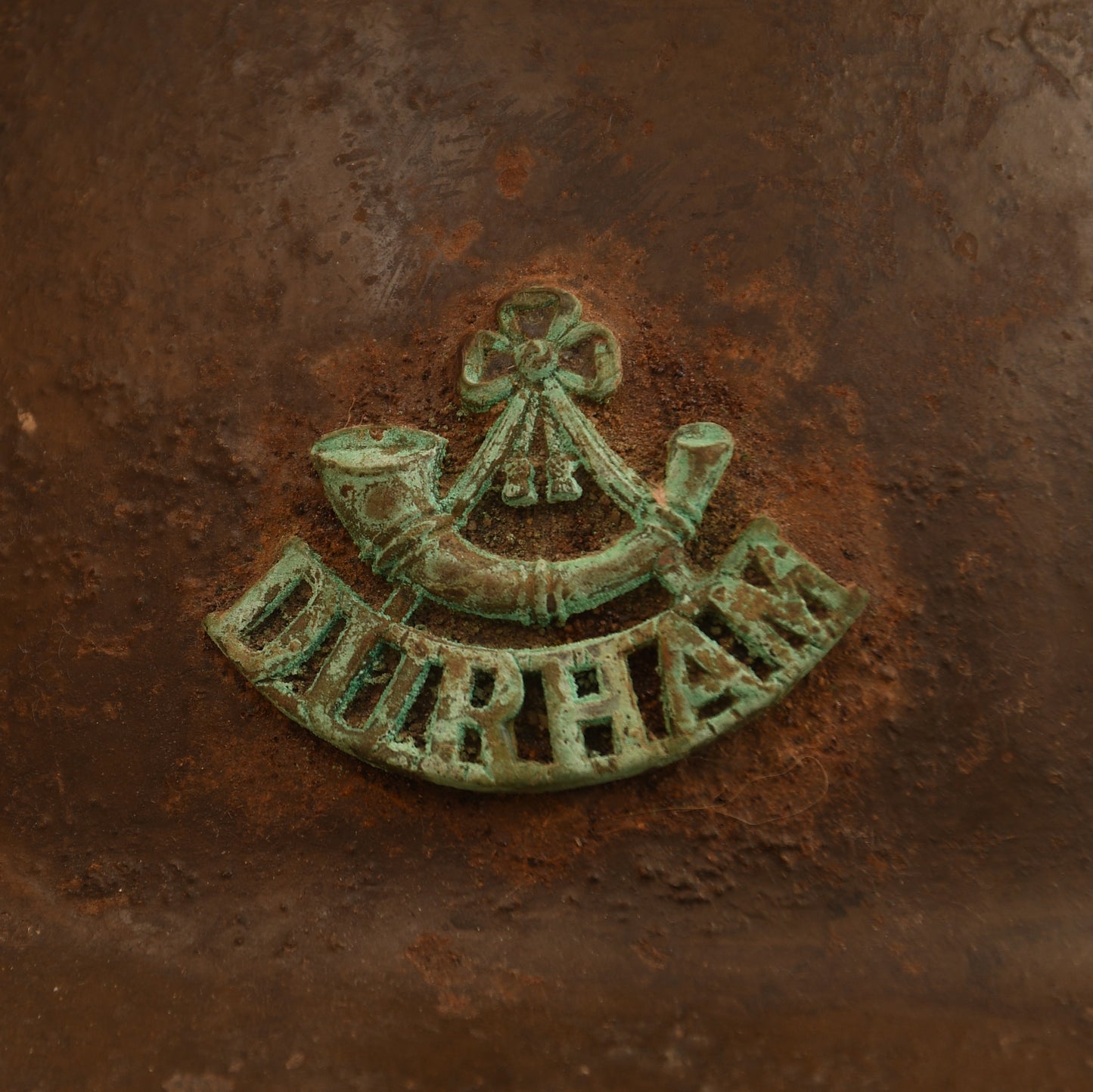 British WWI Durham Light Infantry Brodie Helmet