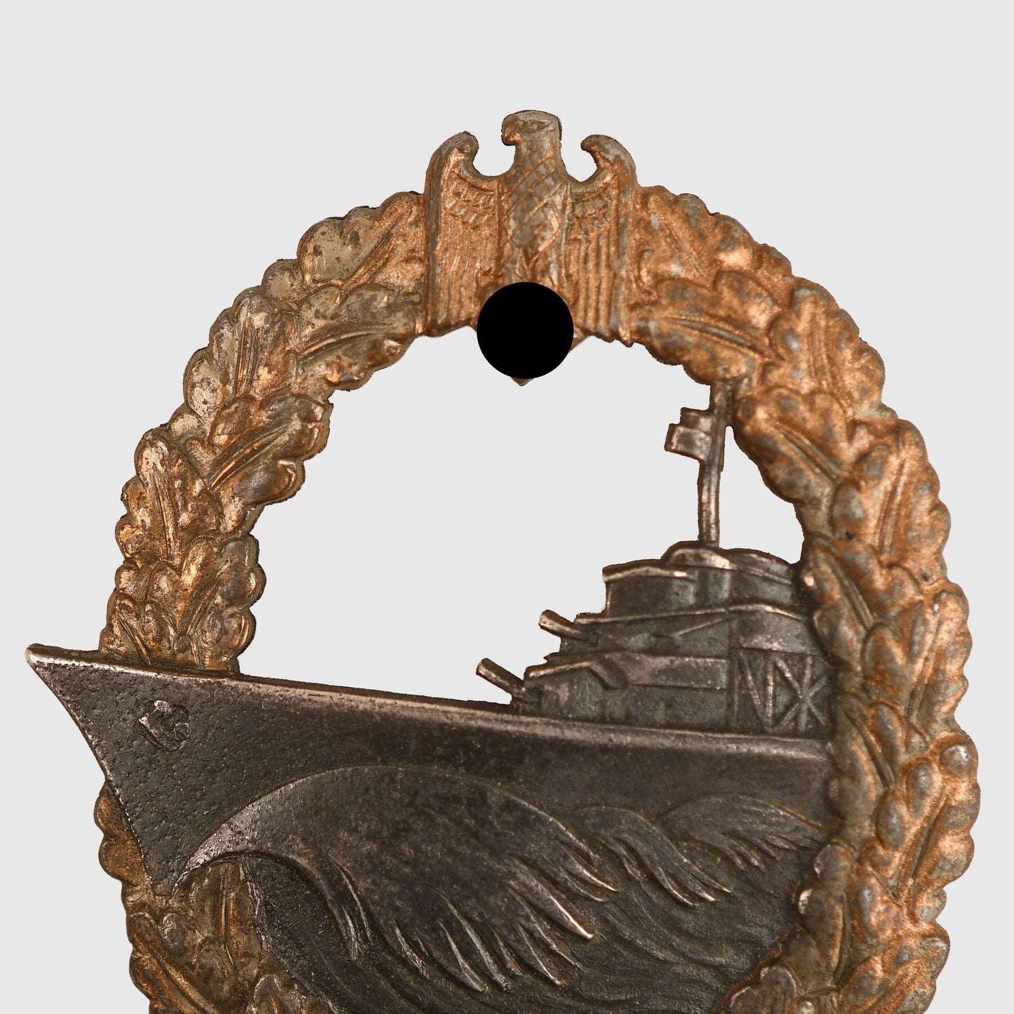 GERMAN WWII KRIEGSMARINE DESTROYER BADGE