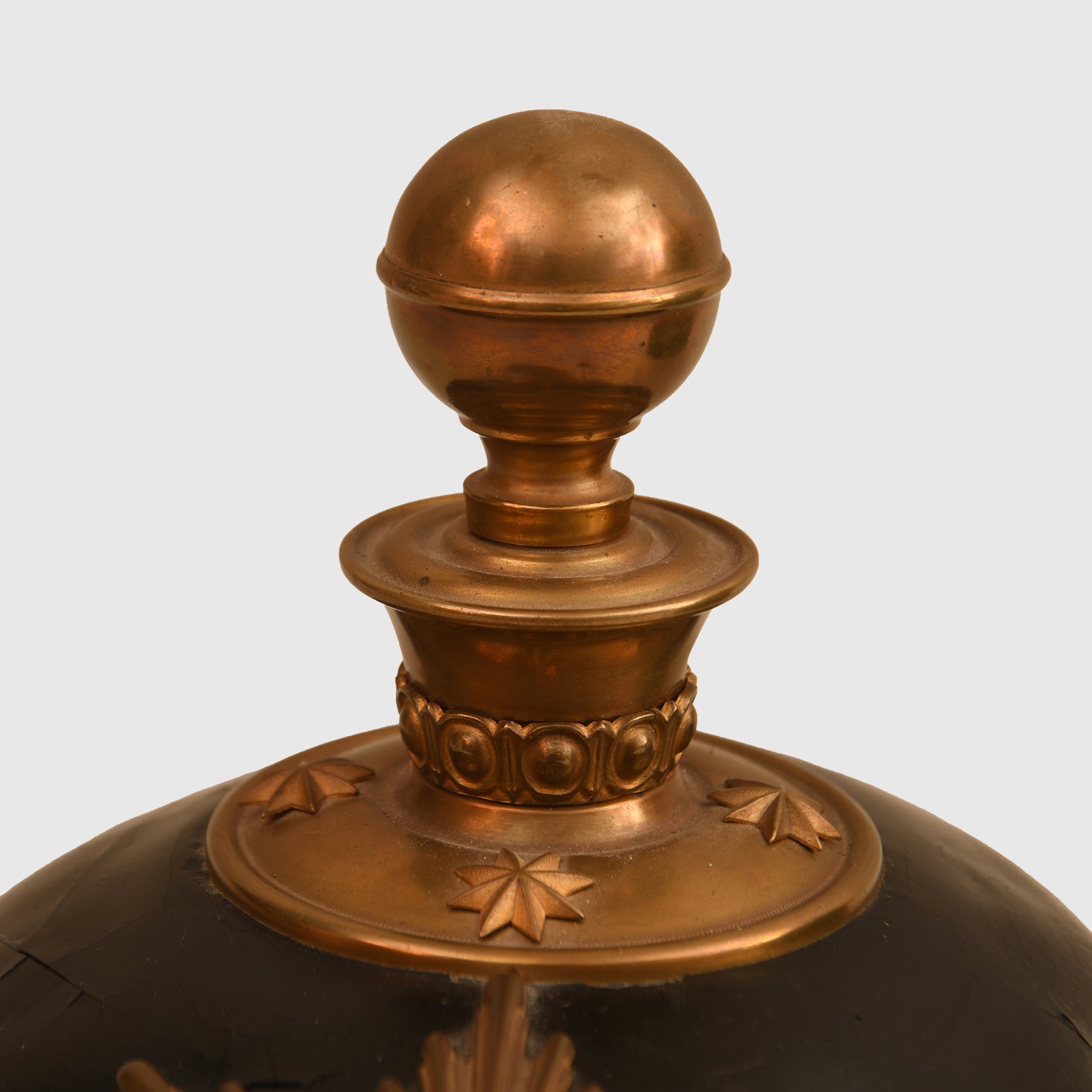 German WWI Saxon Artillery Officer’s Pickelhaube