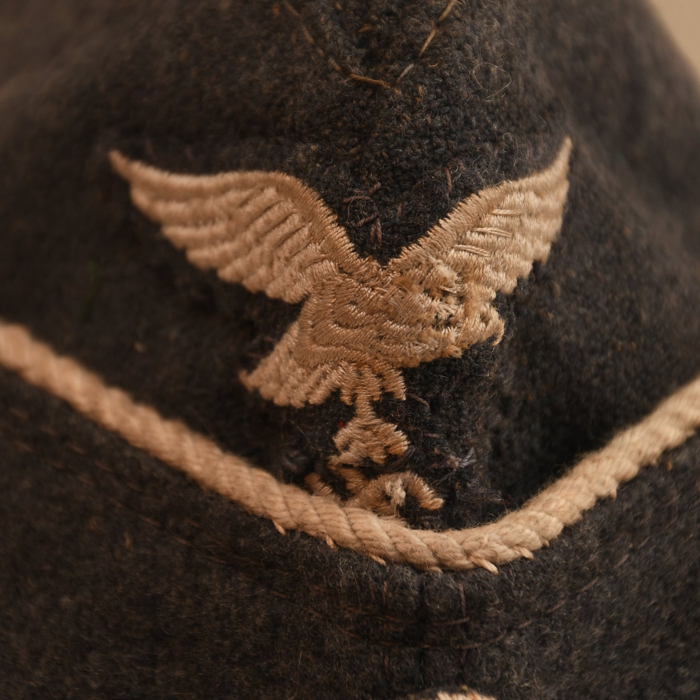 German WWII Hermann Goering Enlisted Ranks Overseas Cap