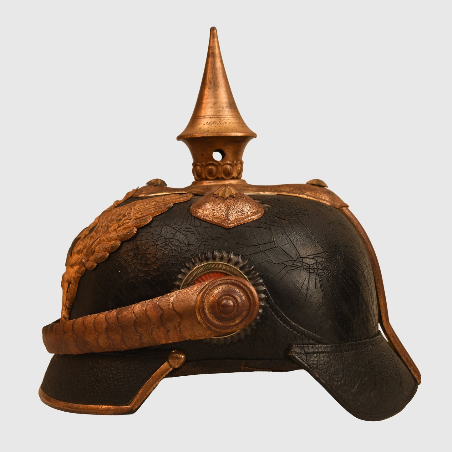 German WWI Prussian Dragoon Reserve Officer’s Pickelhaube