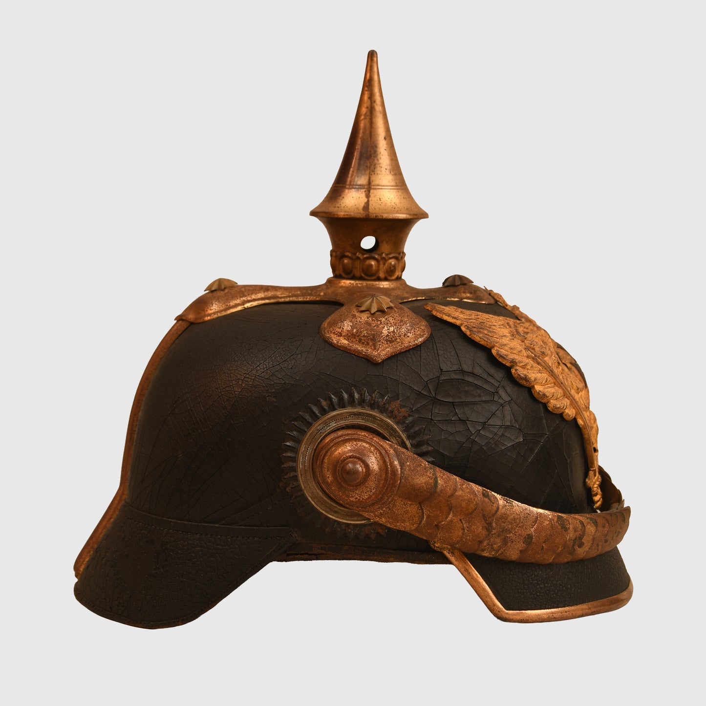 German WWI Prussian Dragoon Reserve Officer’s Pickelhaube