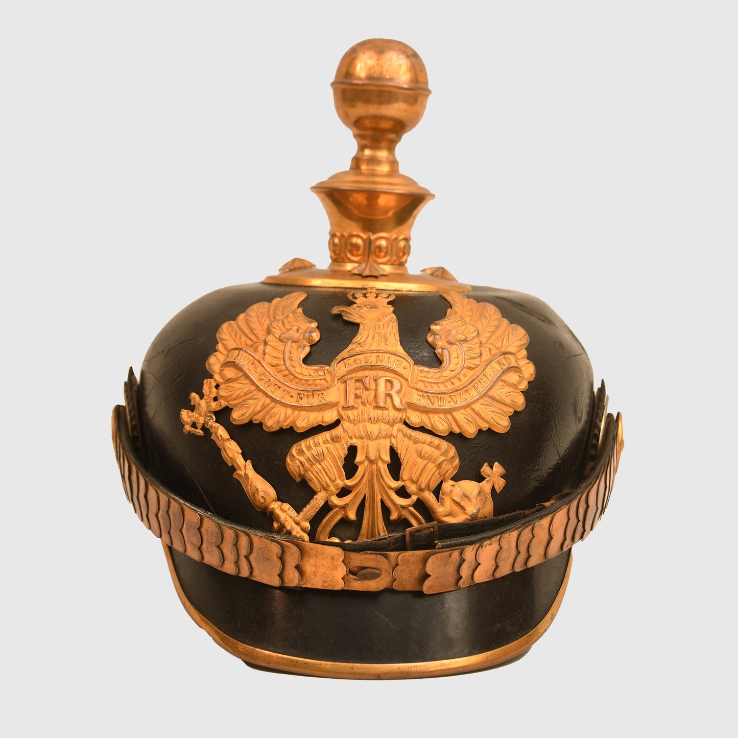 German WWI Officer’s Pickelhaube 8th Foot Artillery Regiment