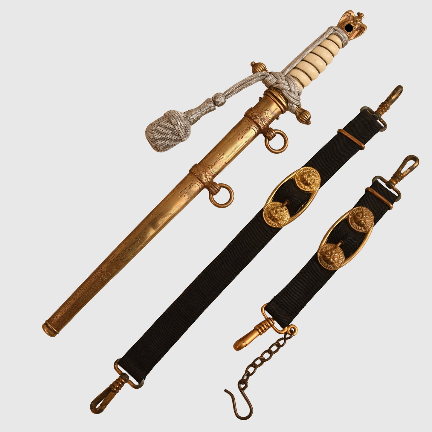 German WWII Kriegsmarine Officers Display Piece