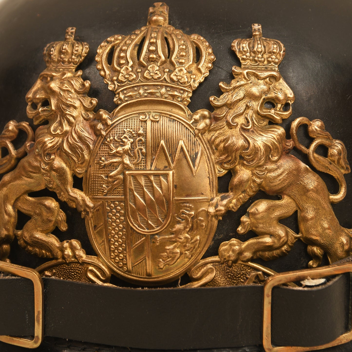 German WWI Bavarian Regiment 23 Enlisted Man’s Pickelhaube