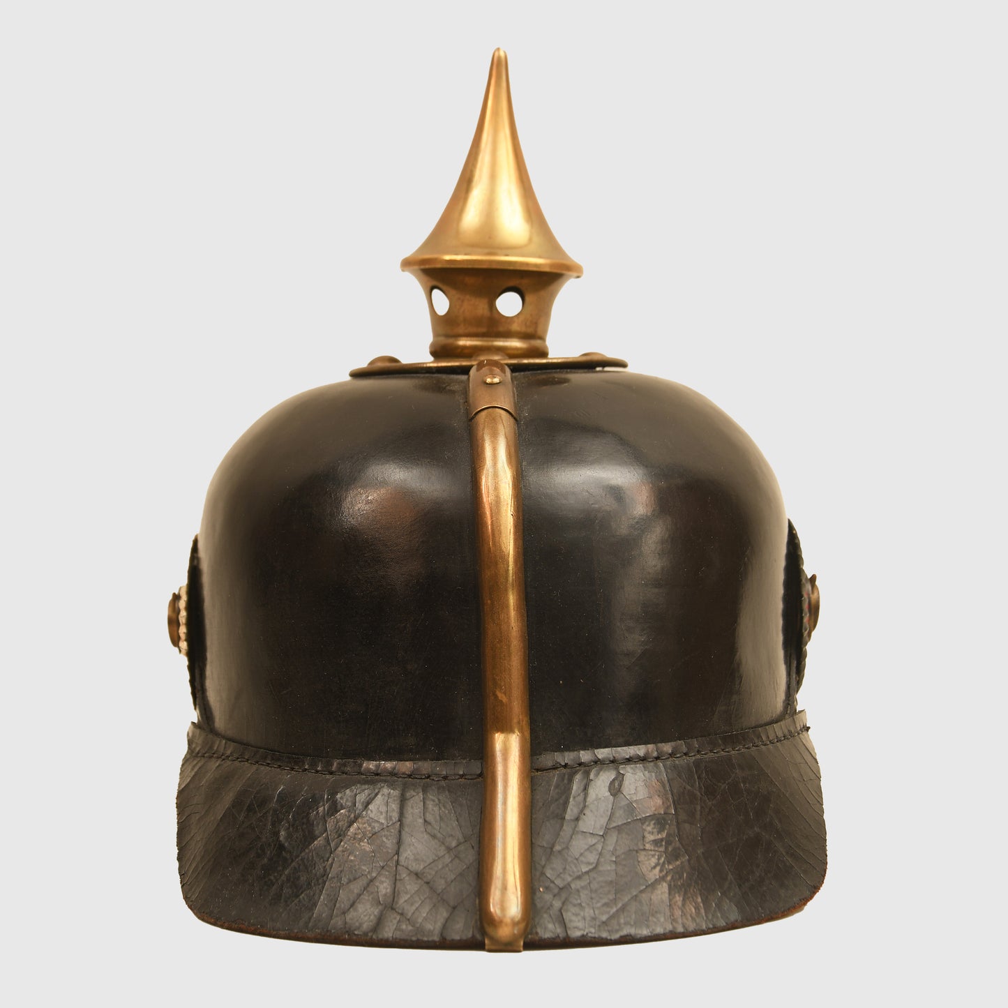 German WWI Bavarian Regiment 23 Enlisted Man’s Pickelhaube