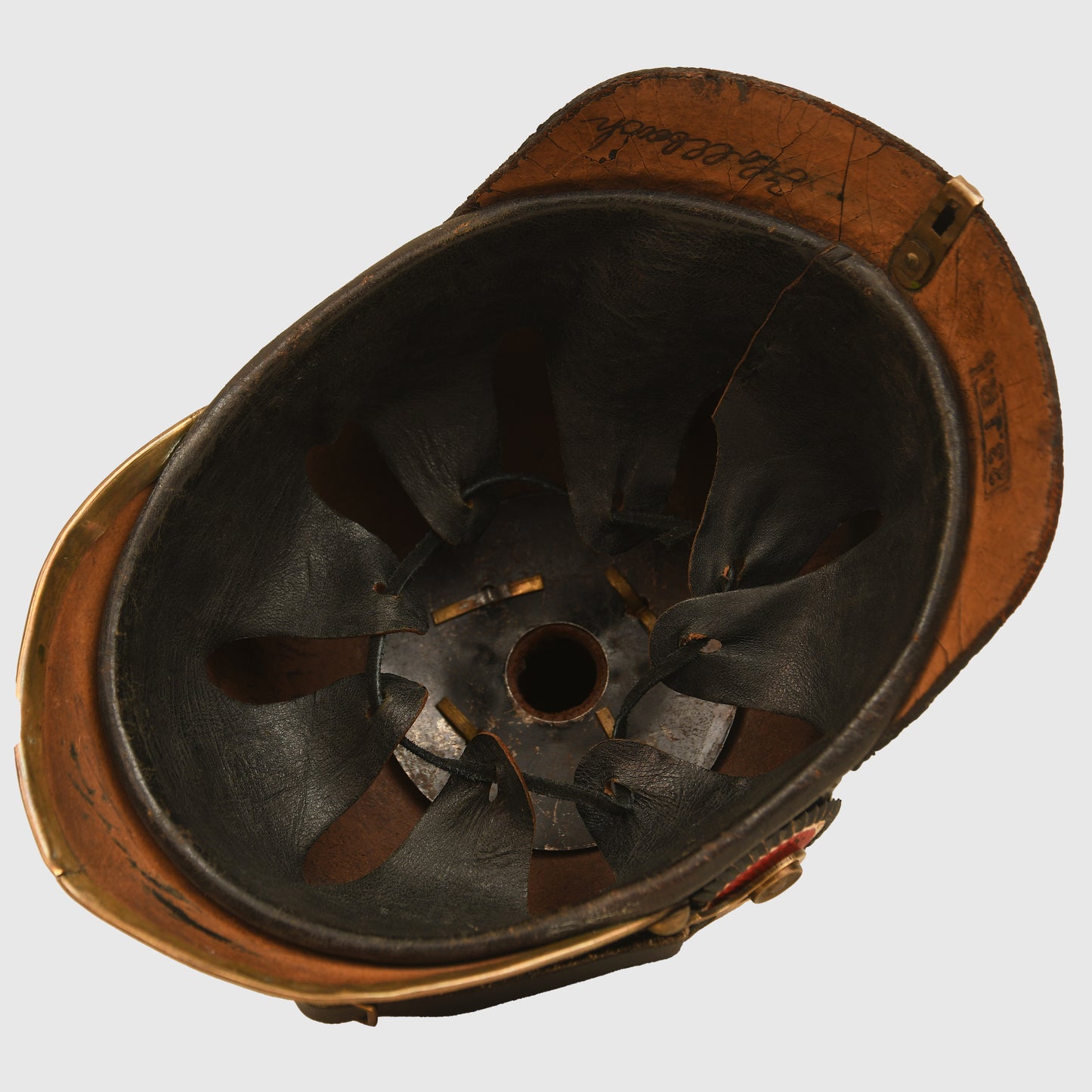 German WWI Bavarian Regiment 23 Enlisted Man’s Pickelhaube
