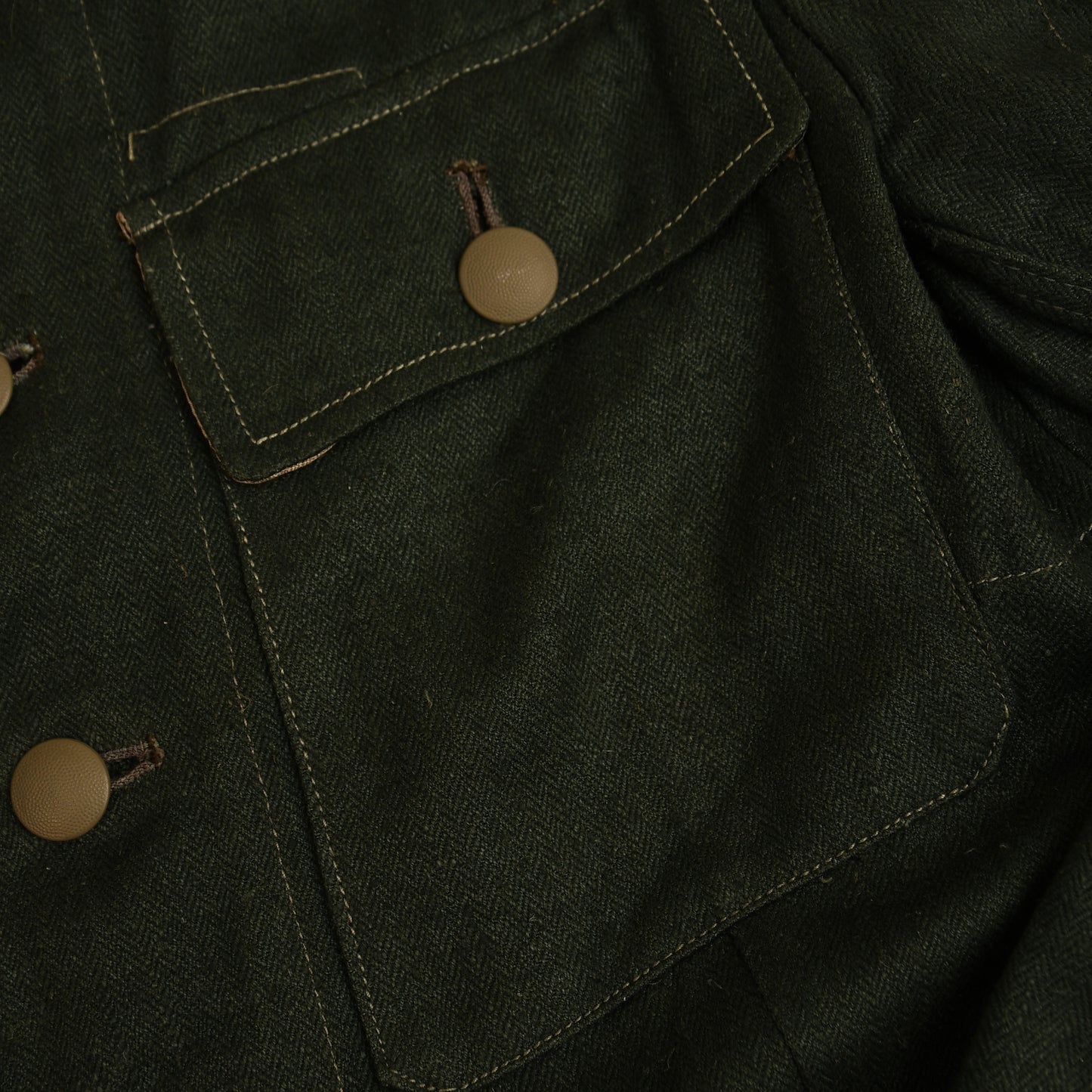 German WWII HBT Combat Tunic