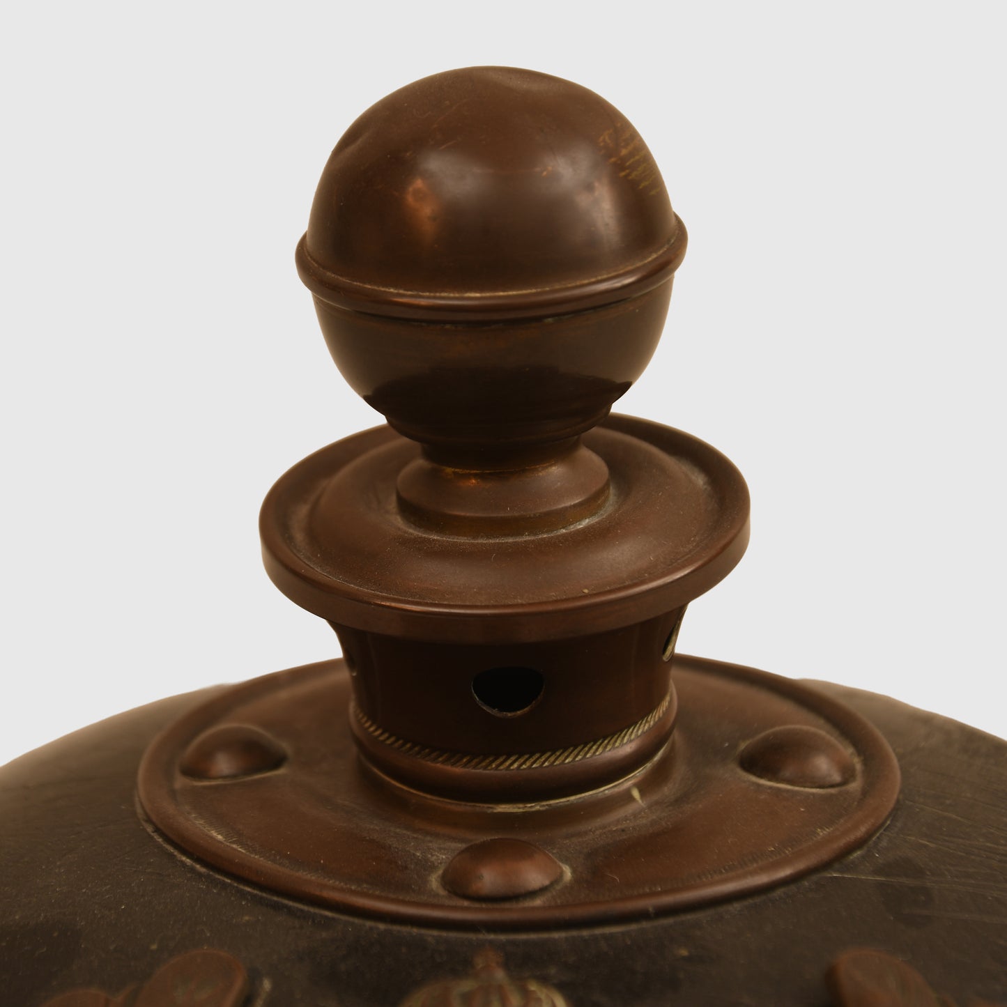 German WWI Prussian 59th Field Artillery Regiment Pickelhaube