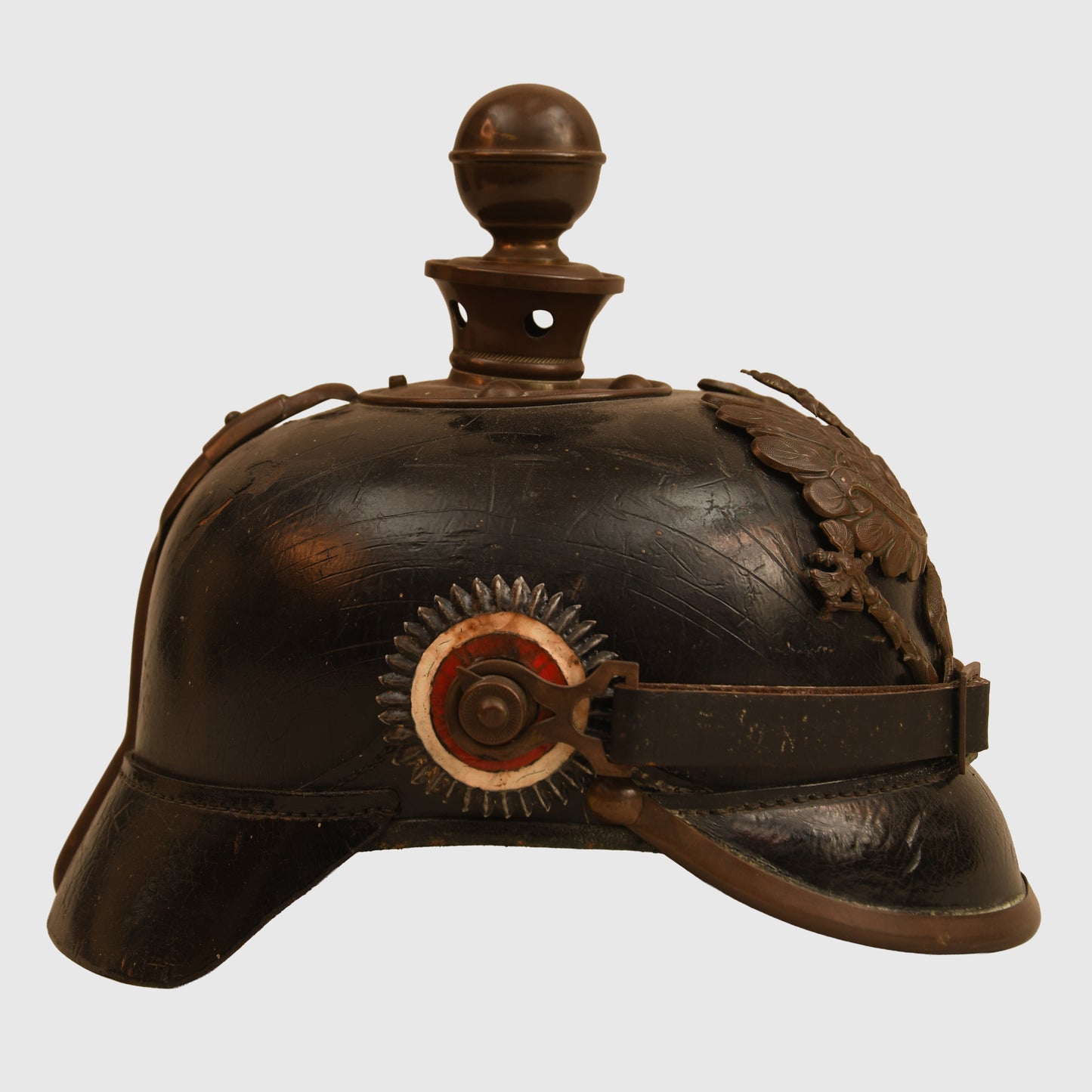 German WWI Prussian 59th Field Artillery Regiment Pickelhaube