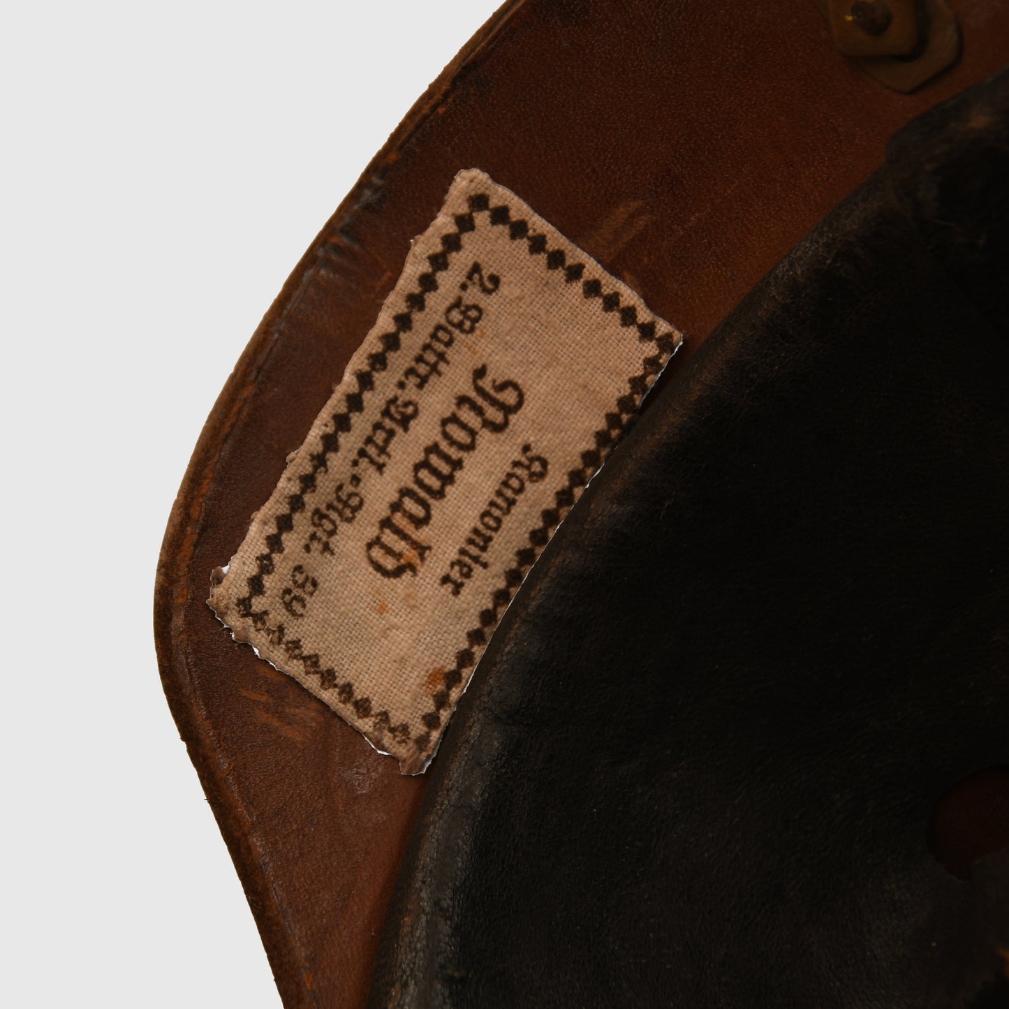 German WWI Prussian 59th Field Artillery Regiment Pickelhaube