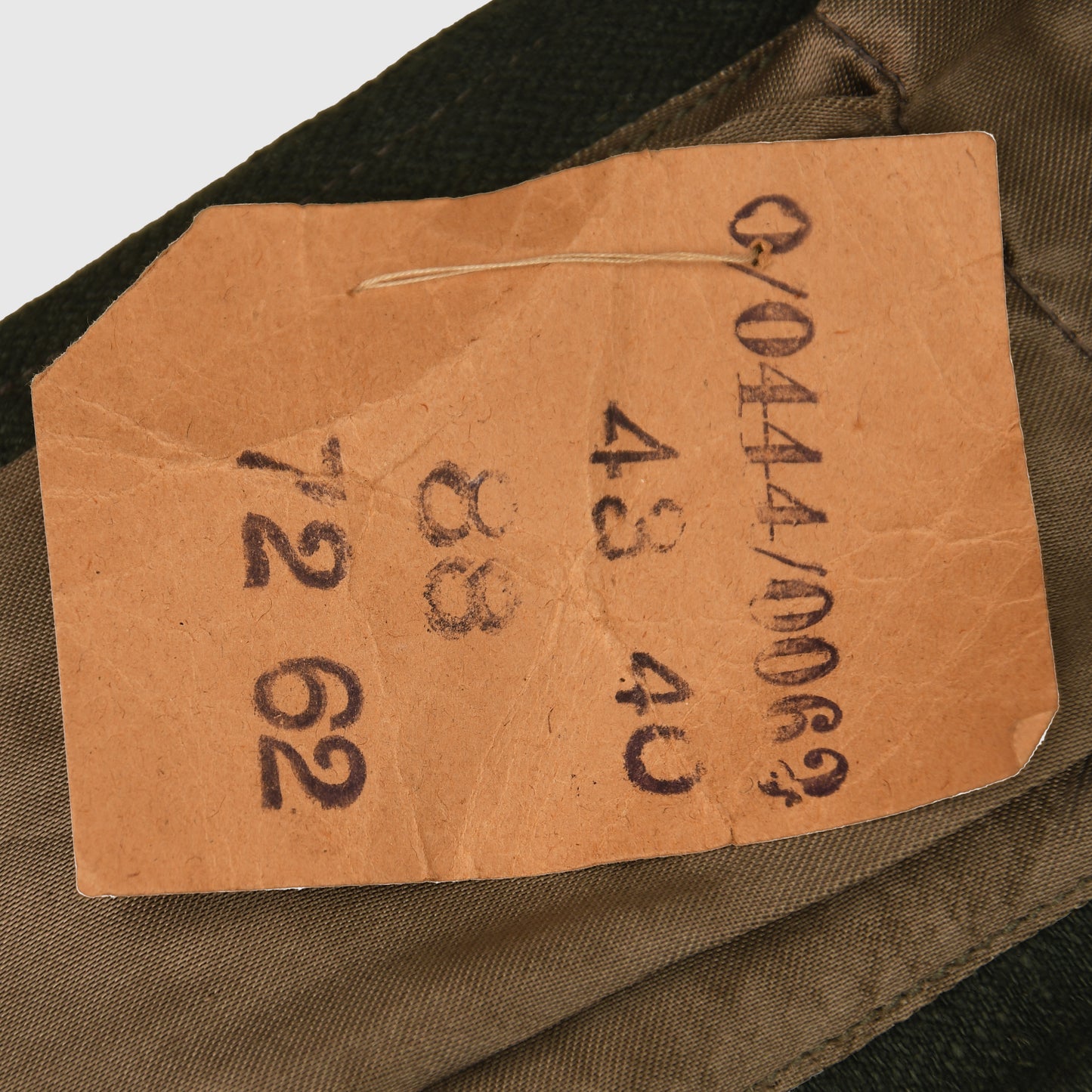 German WWII HBT Combat Tunic