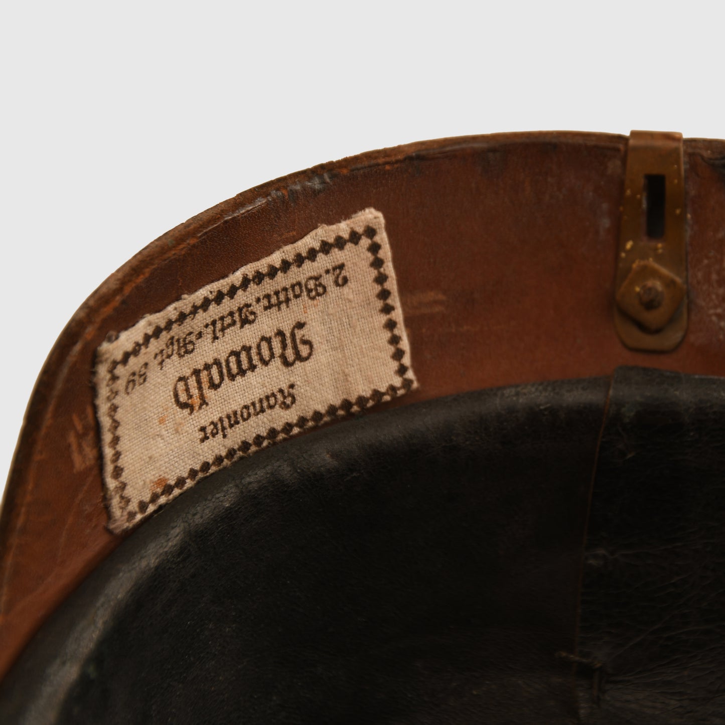 German WWI Prussian 59th Field Artillery Regiment Pickelhaube