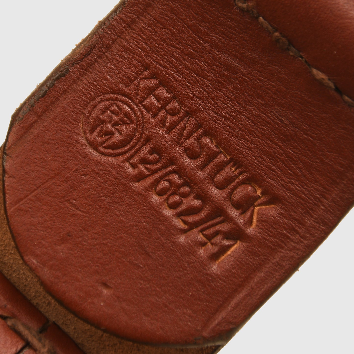 German WWII RAD Officer’s Leather Service Belt