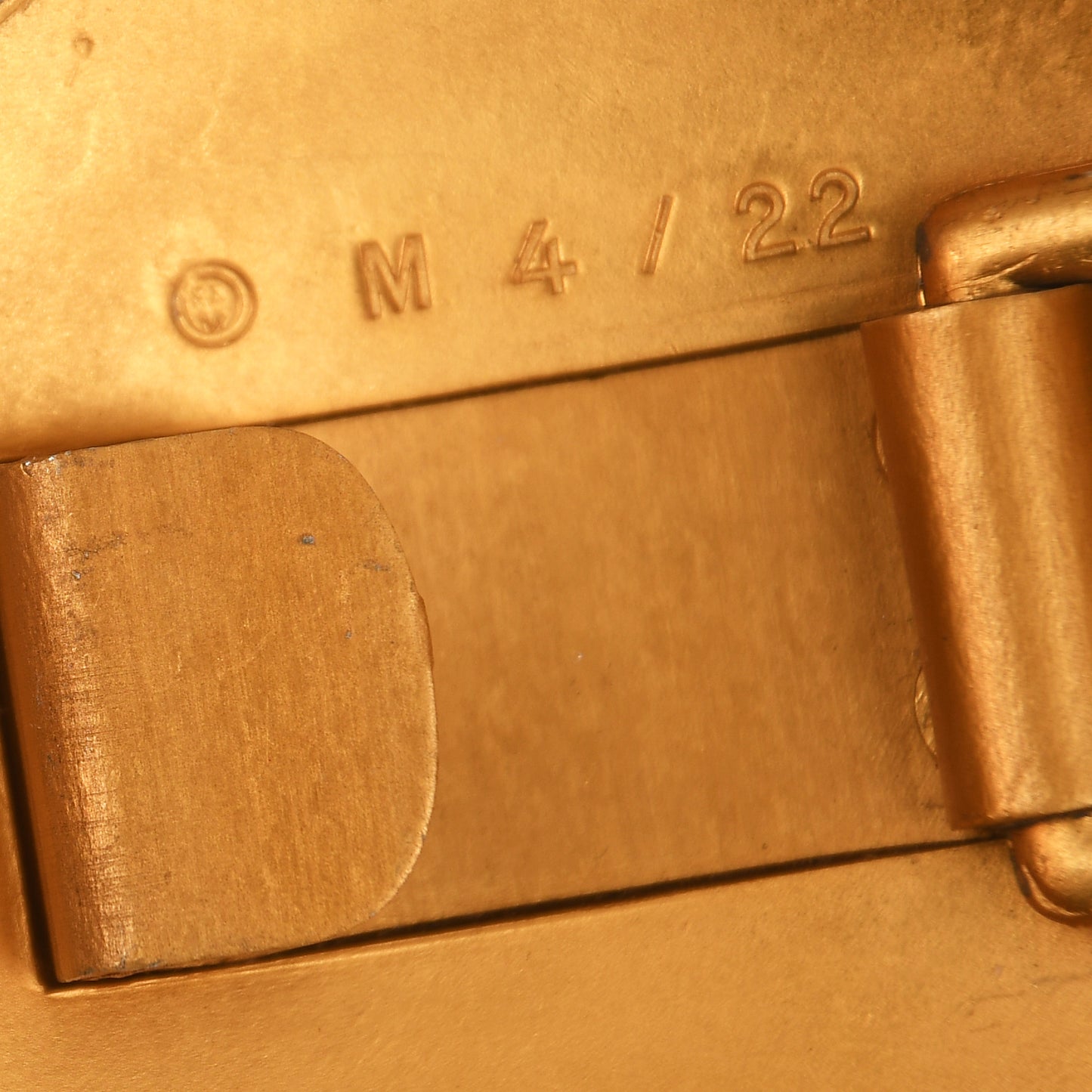 German WWII Political Leaders Buckle with RZM Tab