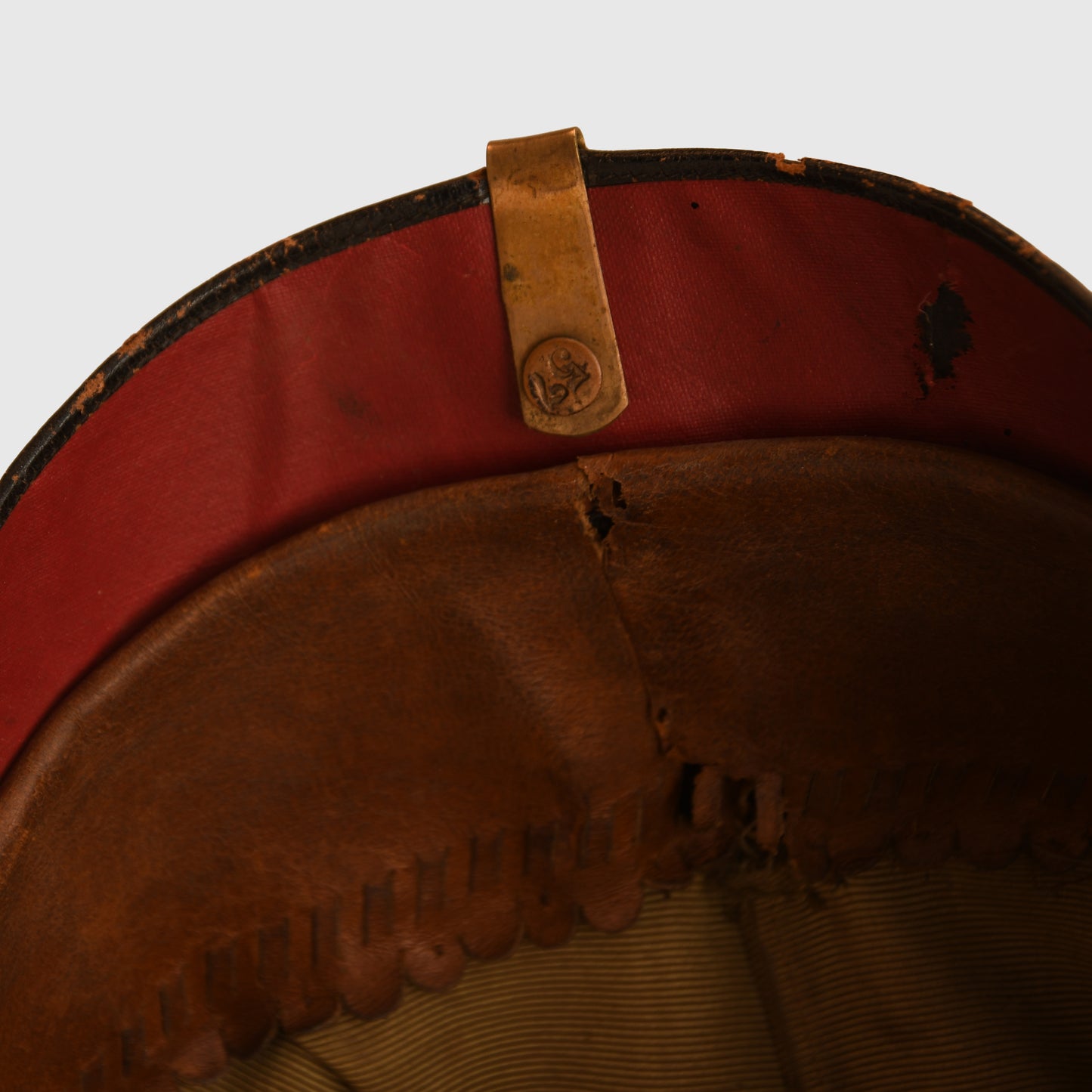 German WWI Saxon Artillery Senior NCO Pickelhaube with Plume