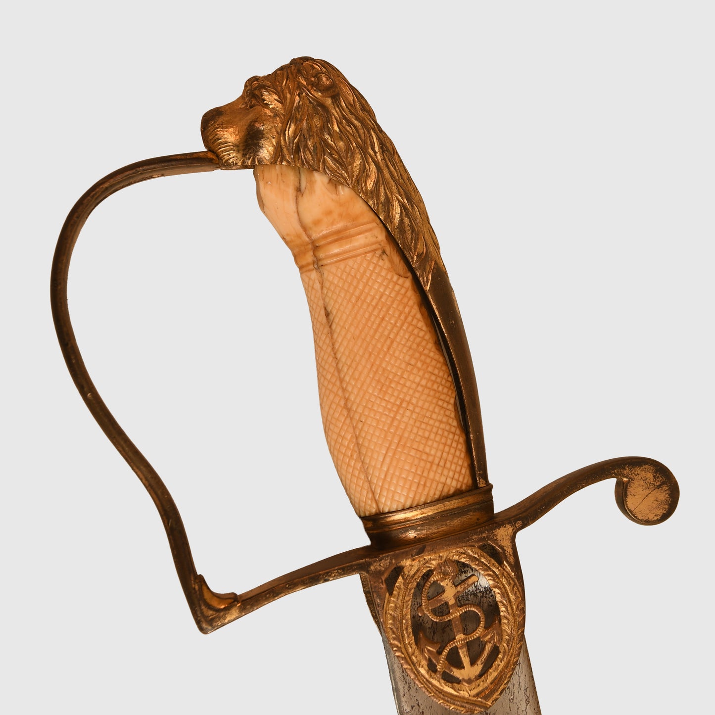 English Georgian Naval Officers Display Piece