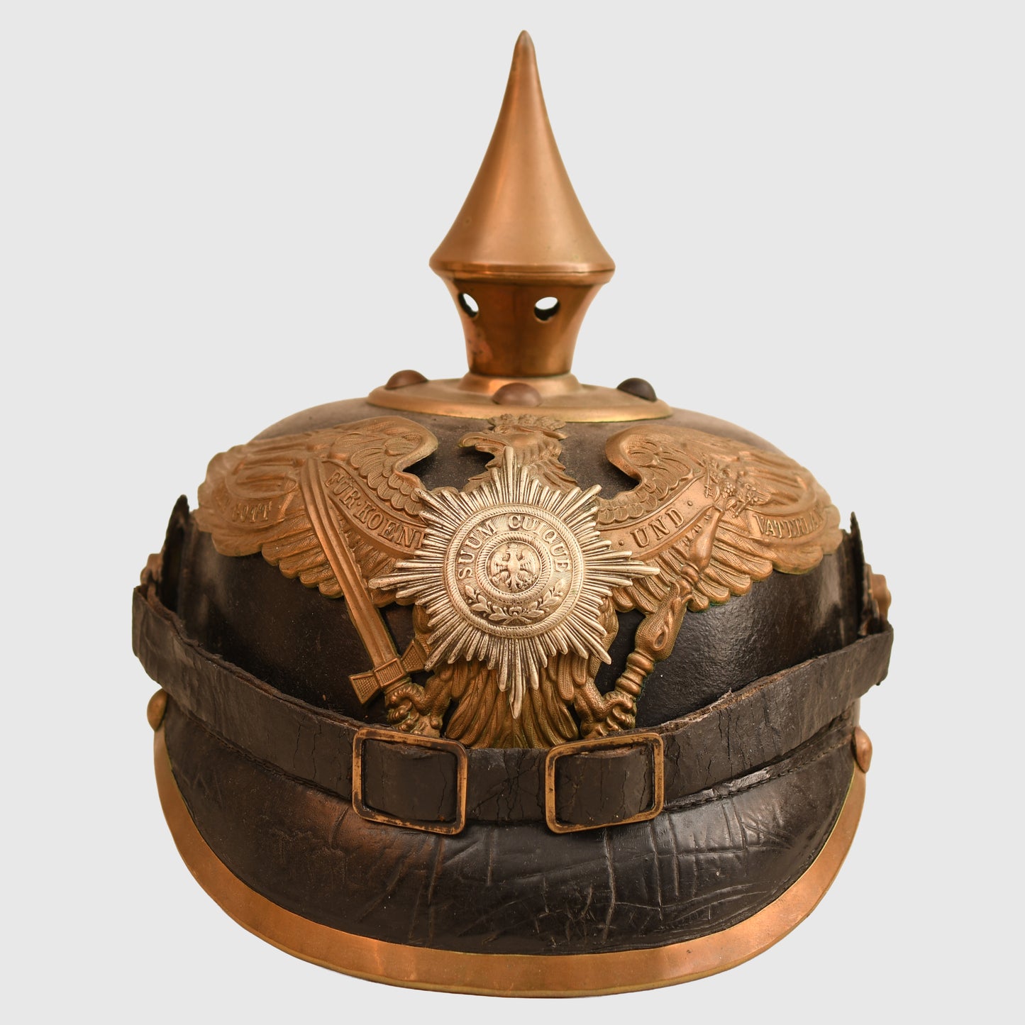 German WWI Prussian Guard Pickelhaube