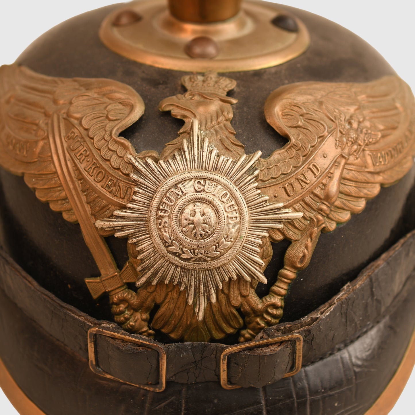 German WWI Prussian Guard Pickelhaube