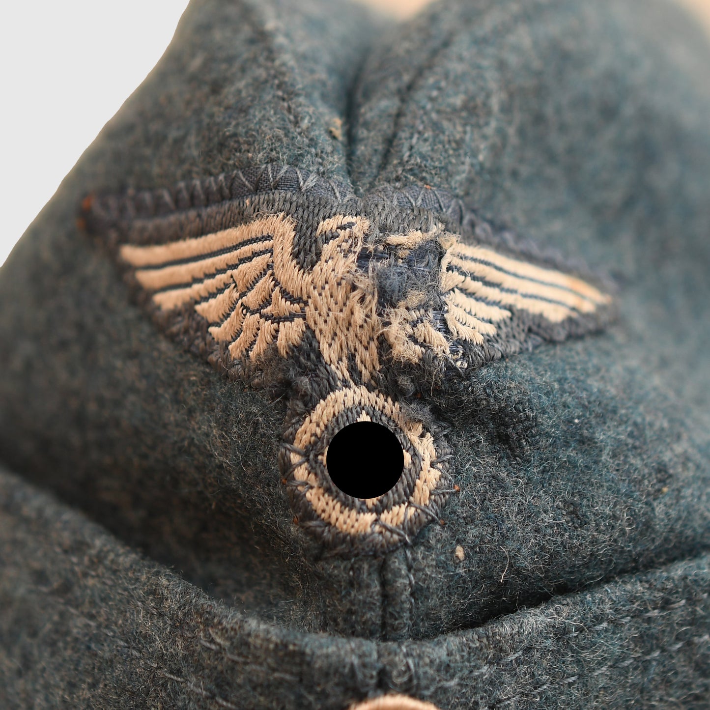 German WWII Bahnschutz Overseas Cap