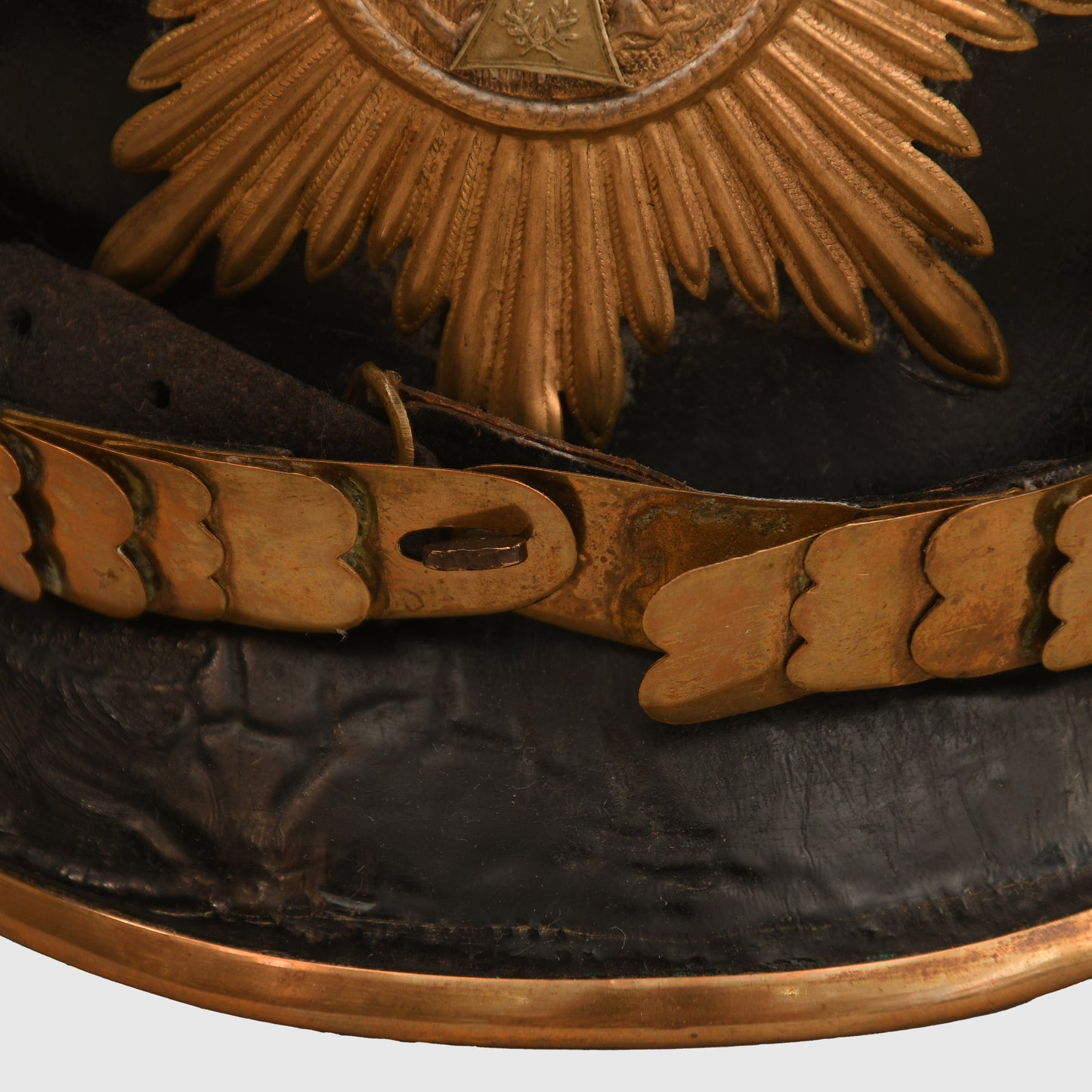 German WWI Mecklenburg Strelitz Reserve Officer’s Helmet